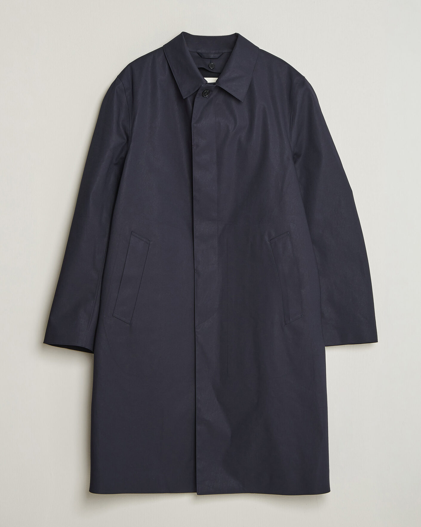 Herren | Jacken | Mackintosh | Dunkeld Car Coat Navy