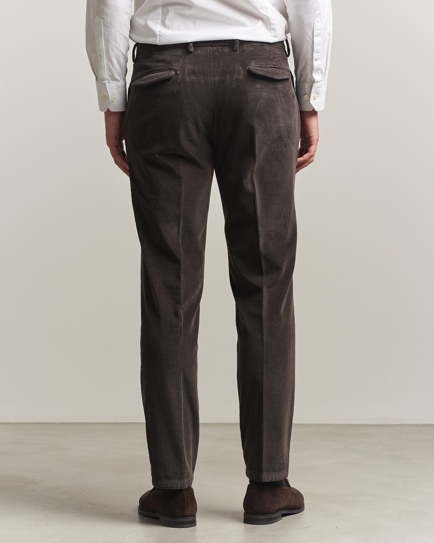 Herren | Hosen | Briglia 1949 | Easy Fit Corduroy Trousers Brown