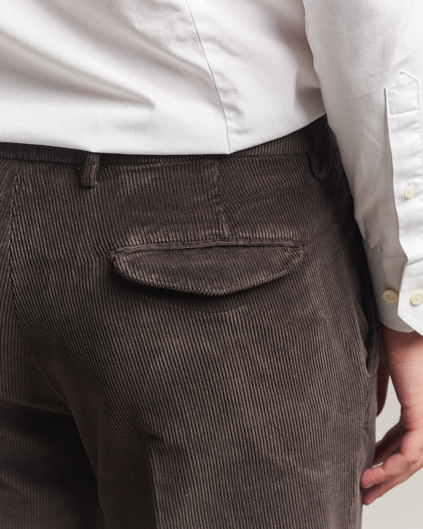 Herren | Hosen | Briglia 1949 | Easy Fit Corduroy Trousers Brown