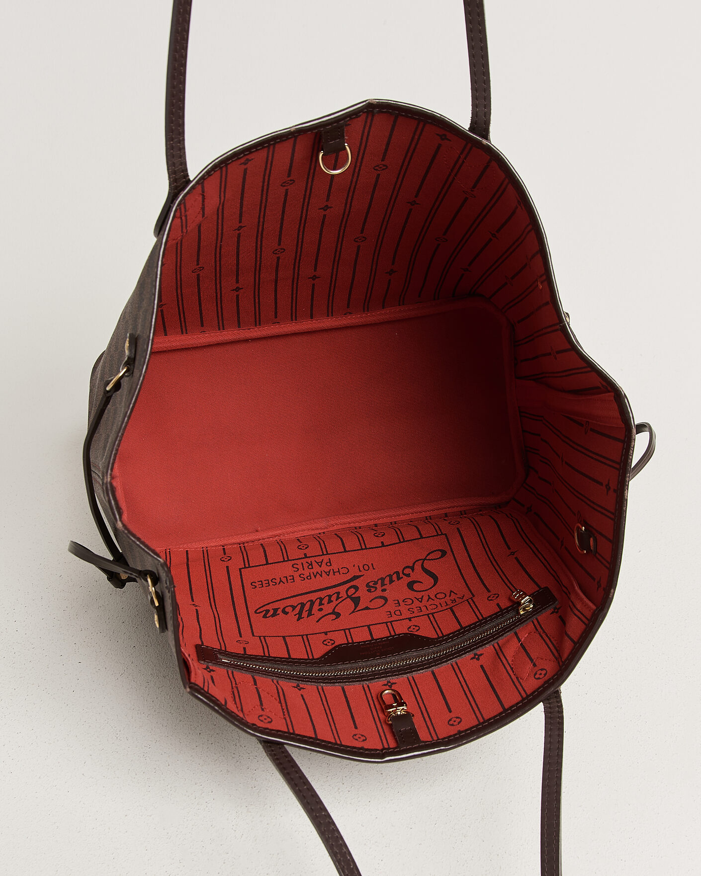 Herren | Pre-Owned & Vintage Bags | Louis Vuitton Pre-Owned | Nevelfull MM Damier Ebene