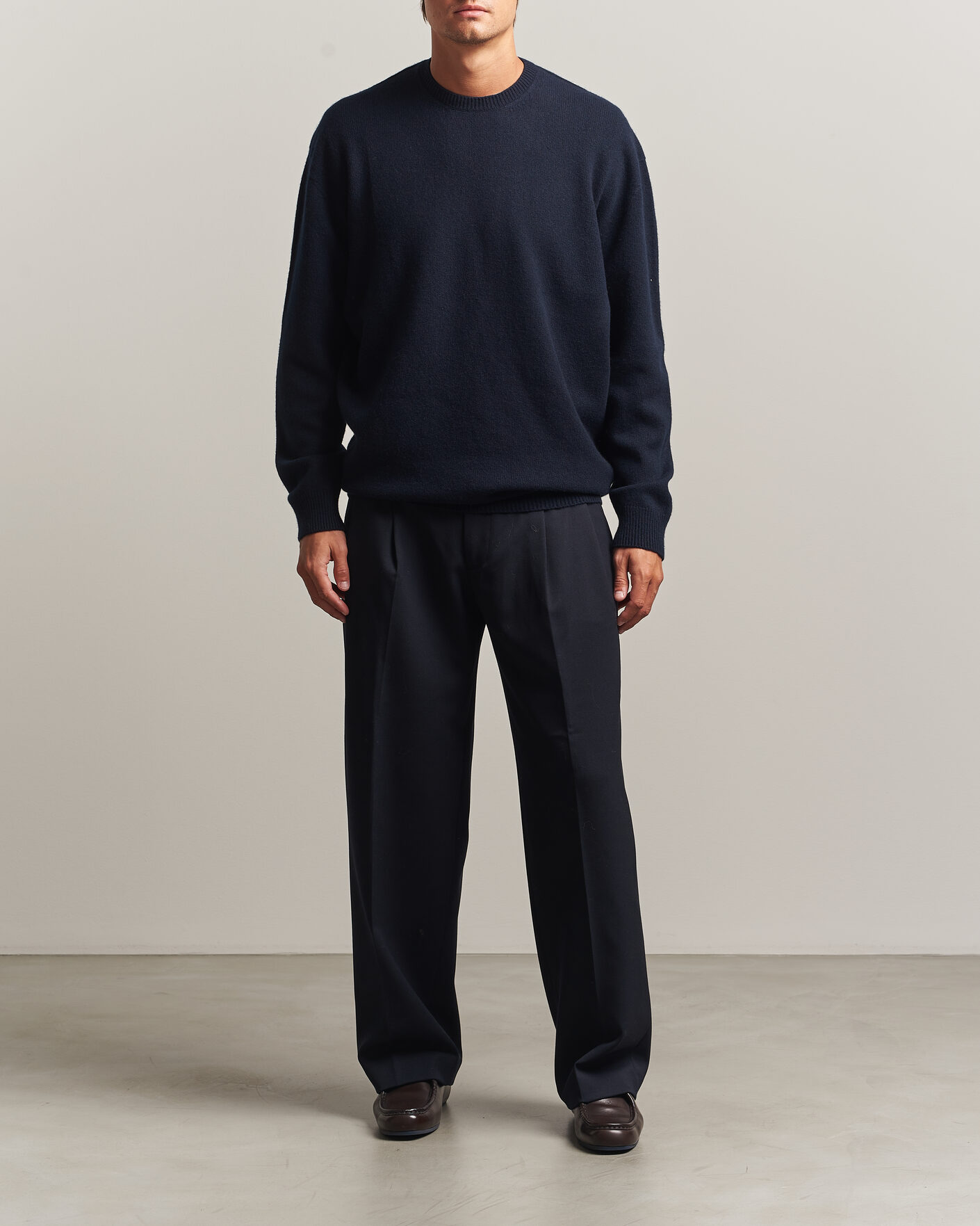 Herren | Pullover | Jil Sander | Wool/Cashmere Seamless Sweater Navy