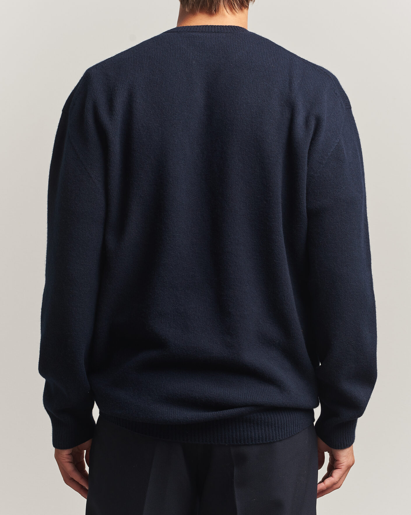 Herren | Pullover | Jil Sander | Wool/Cashmere Seamless Sweater Navy