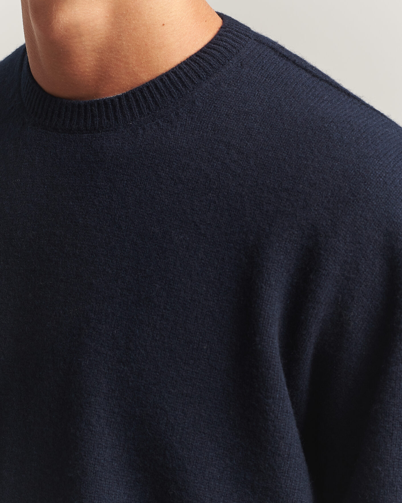Herren | Pullover | Jil Sander | Wool/Cashmere Seamless Sweater Navy