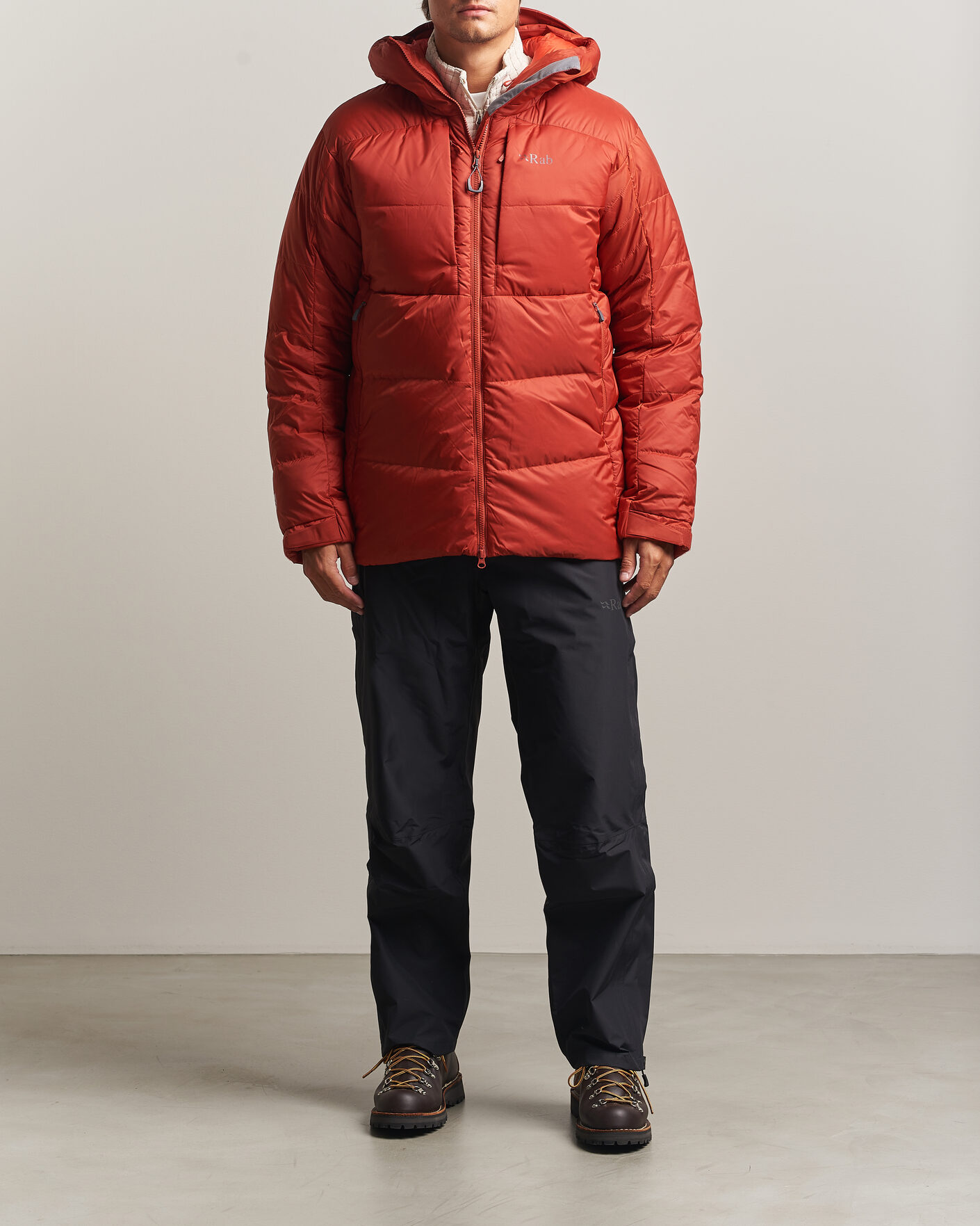 Herren | Jacken | Rab | Positron Pro Hoody Down Jacket Tuscan Red