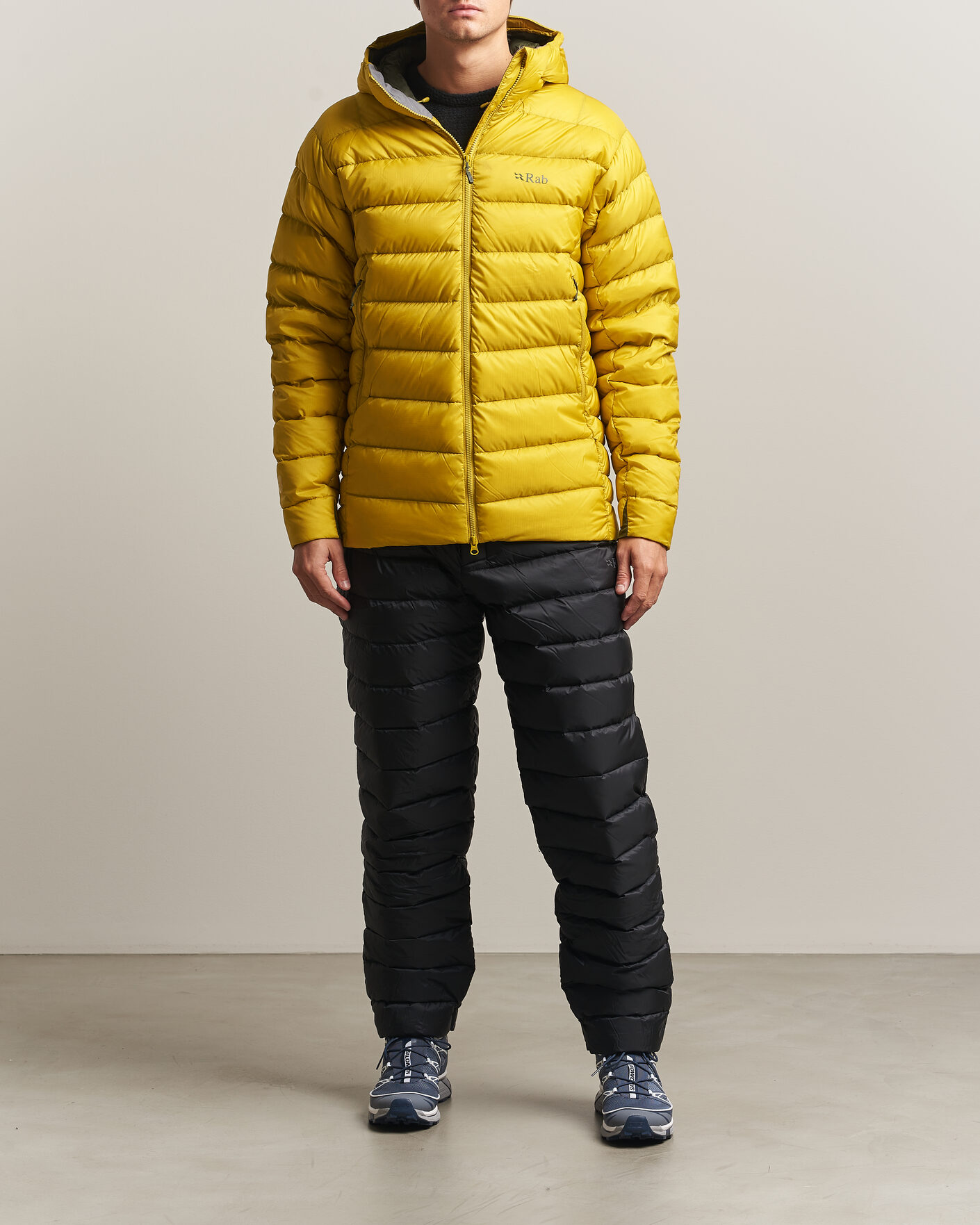 Herren | Jacken | Rab | Electron Pro Hoody Mid Down Jacket Dark Pollen