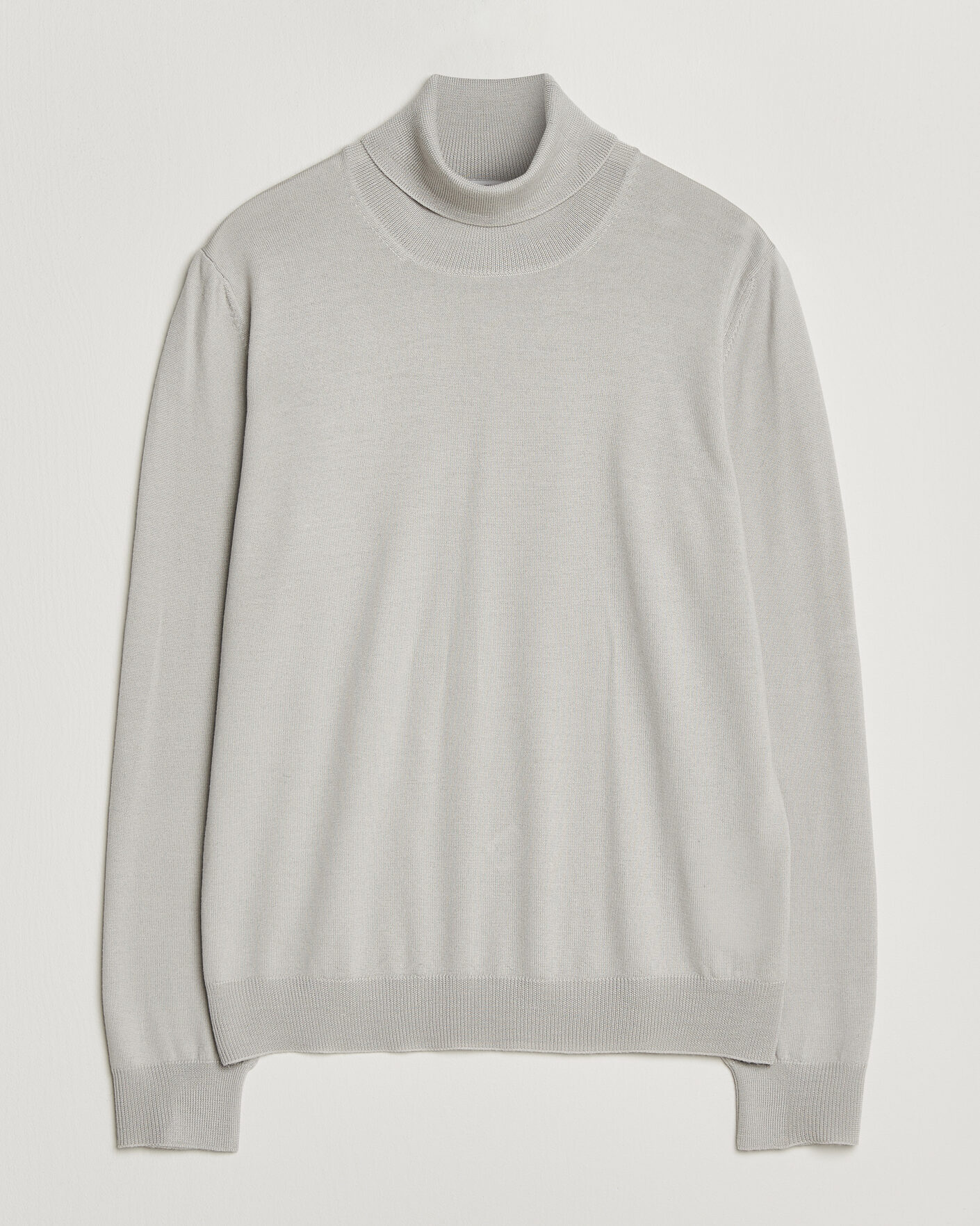 Herren | Pullover | Gran Sasso | Merino Fashion Fit Rollneck Light Beige