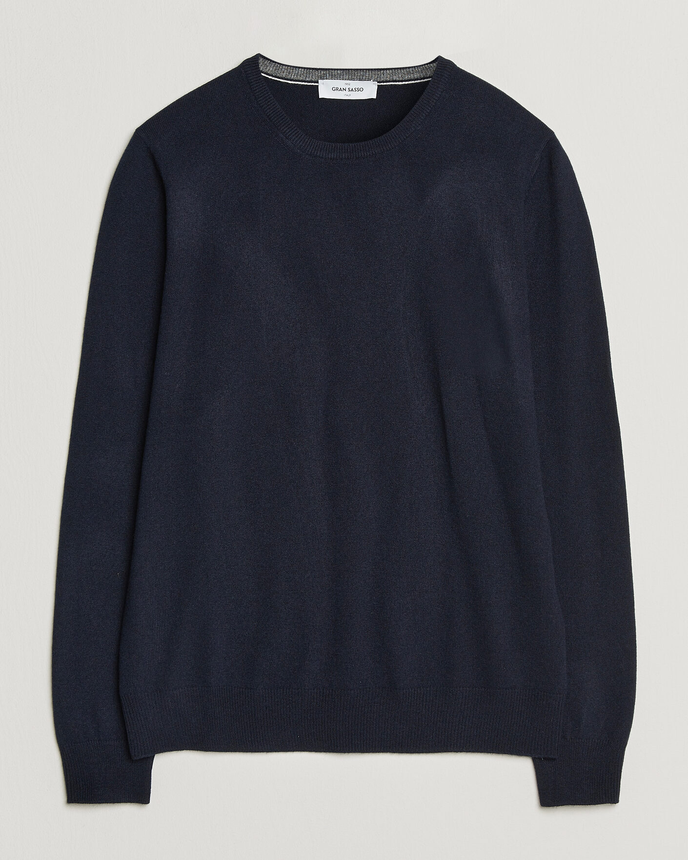 Herren | Pullover | Gran Sasso | Wool/Cashmere Crew Neck Navy