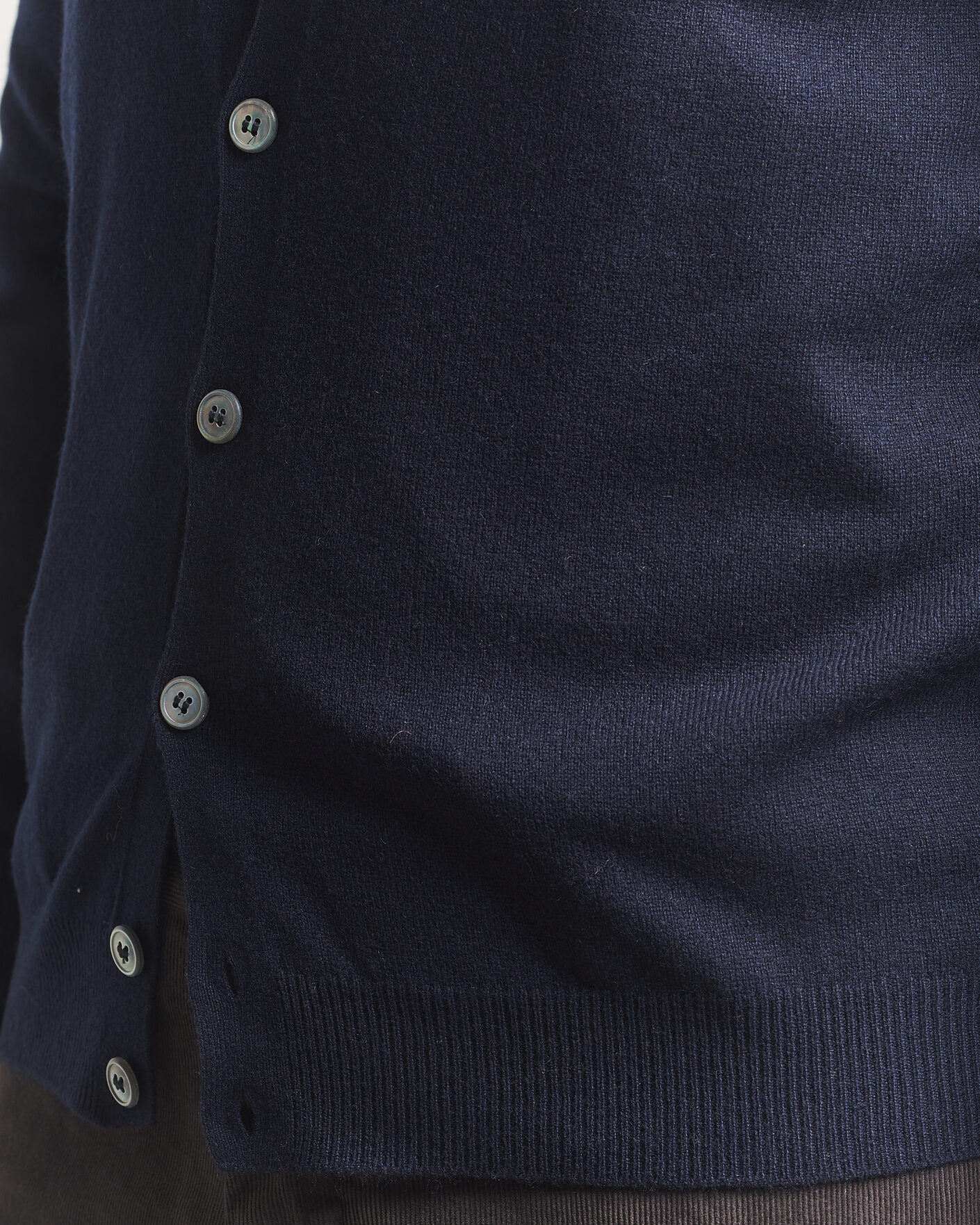 Herren | Pullover | Gran Sasso | Wool/Cashmere Cardigan Navy