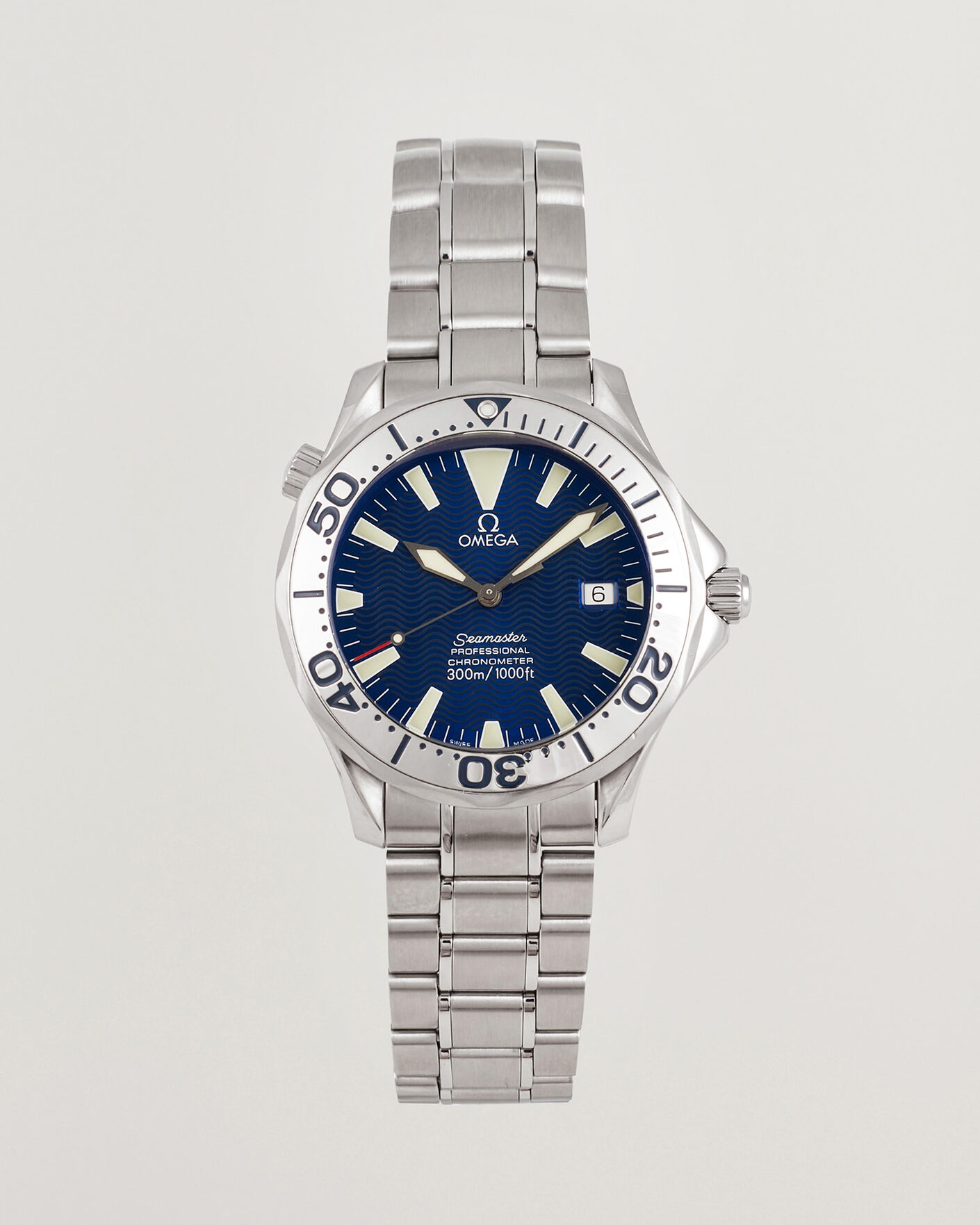 Herren | Pre-Owned & Vintage Watches | Omega Pre-Owned | Seamaster 300M Electric Blue 
