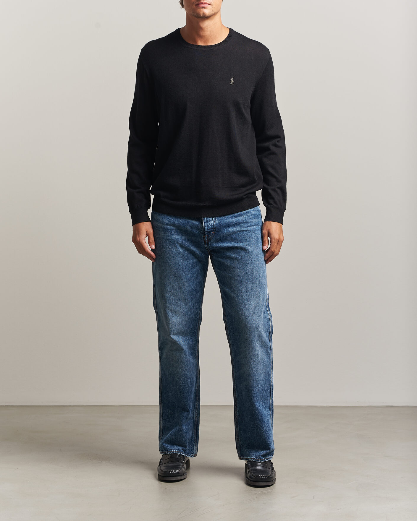 Herren | Pullover | Polo Ralph Lauren | Long Sleeve Pullover Polo Black