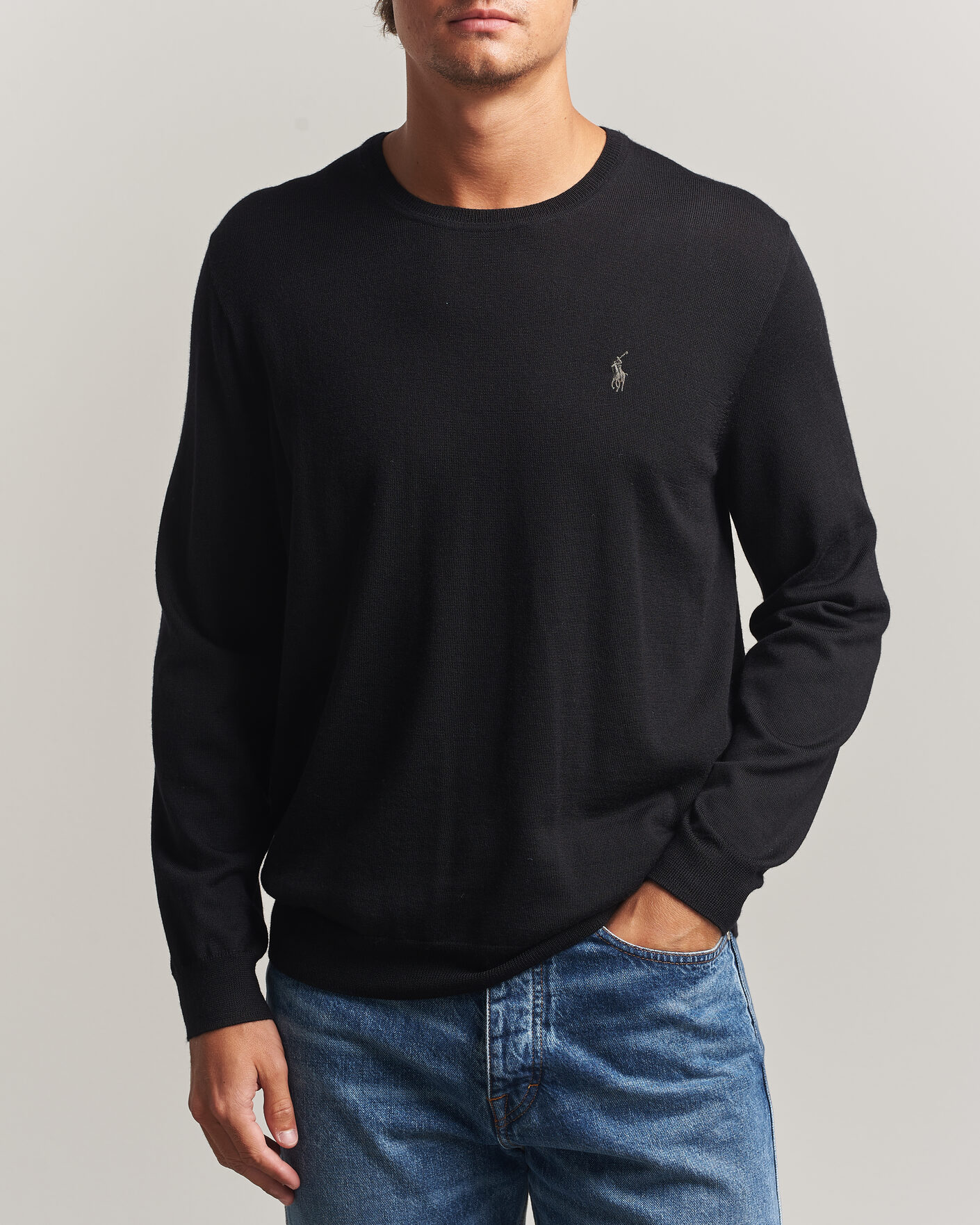 Herren | Pullover | Polo Ralph Lauren | Long Sleeve Pullover Polo Black