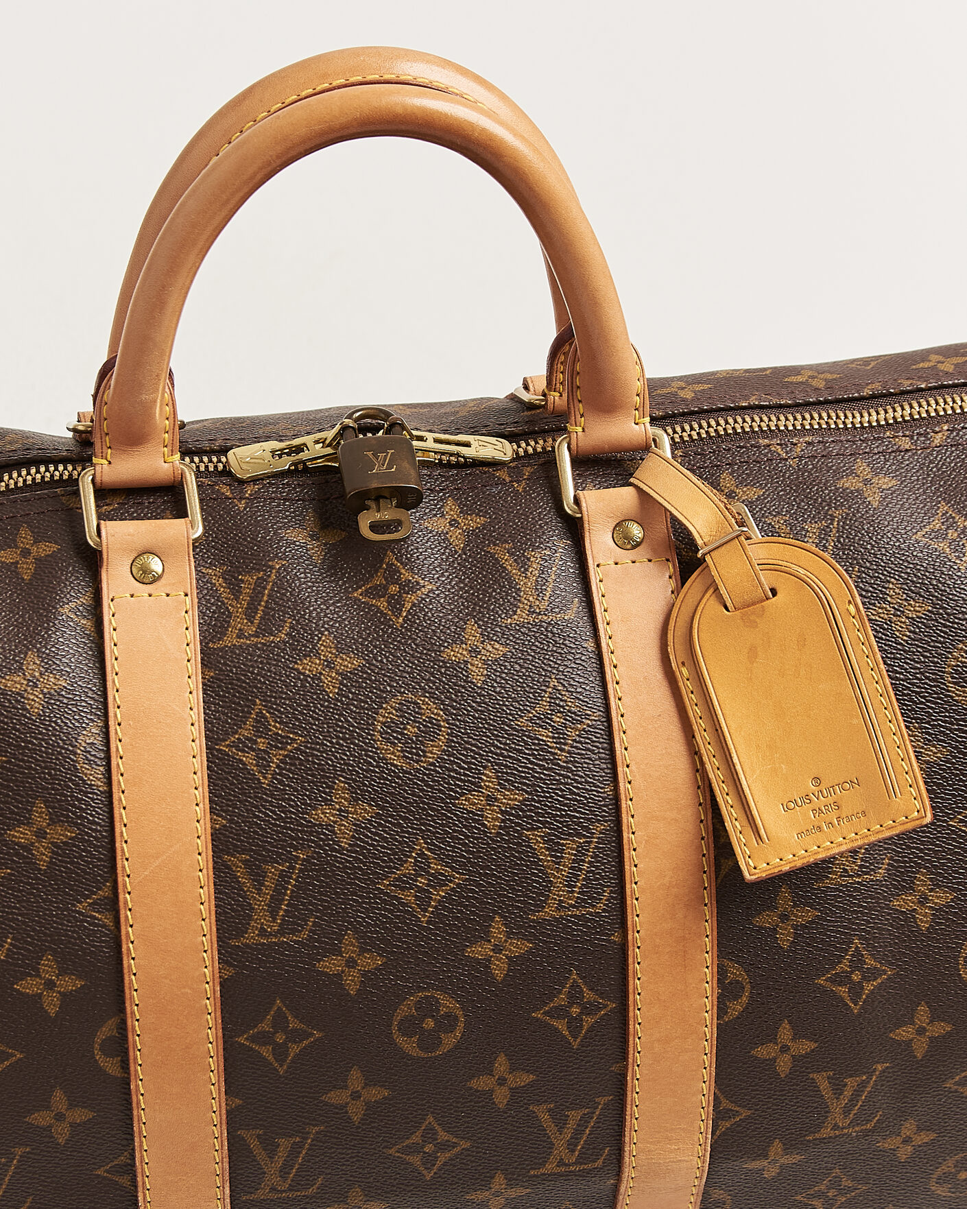 Herren | Pre-Owned & Vintage Bags | Louis Vuitton Pre-Owned | Keepall 50 Monogram