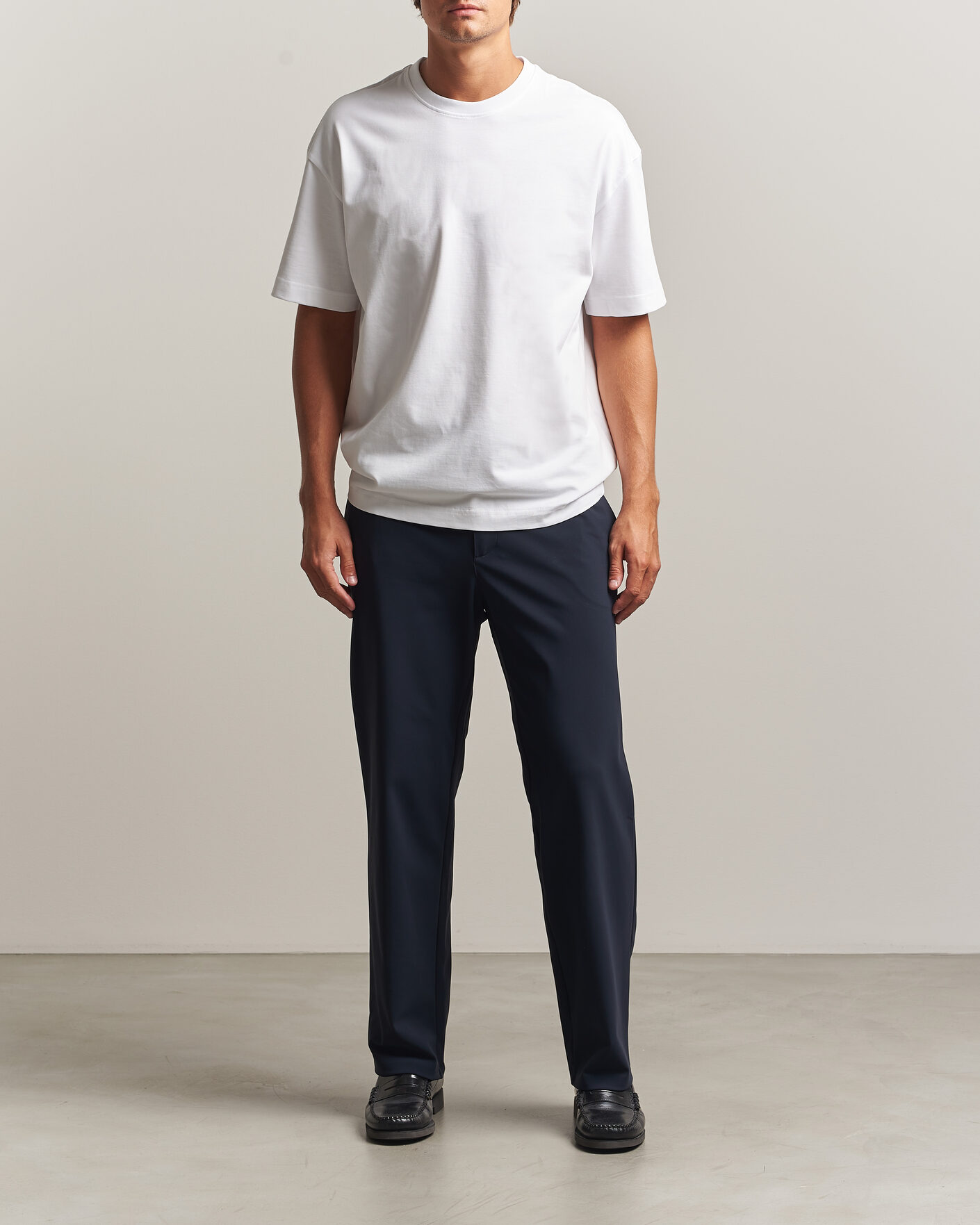 Herren | T-Shirts | Samsøe Samsøe | Jason Heavy Cotton T-Shirt White