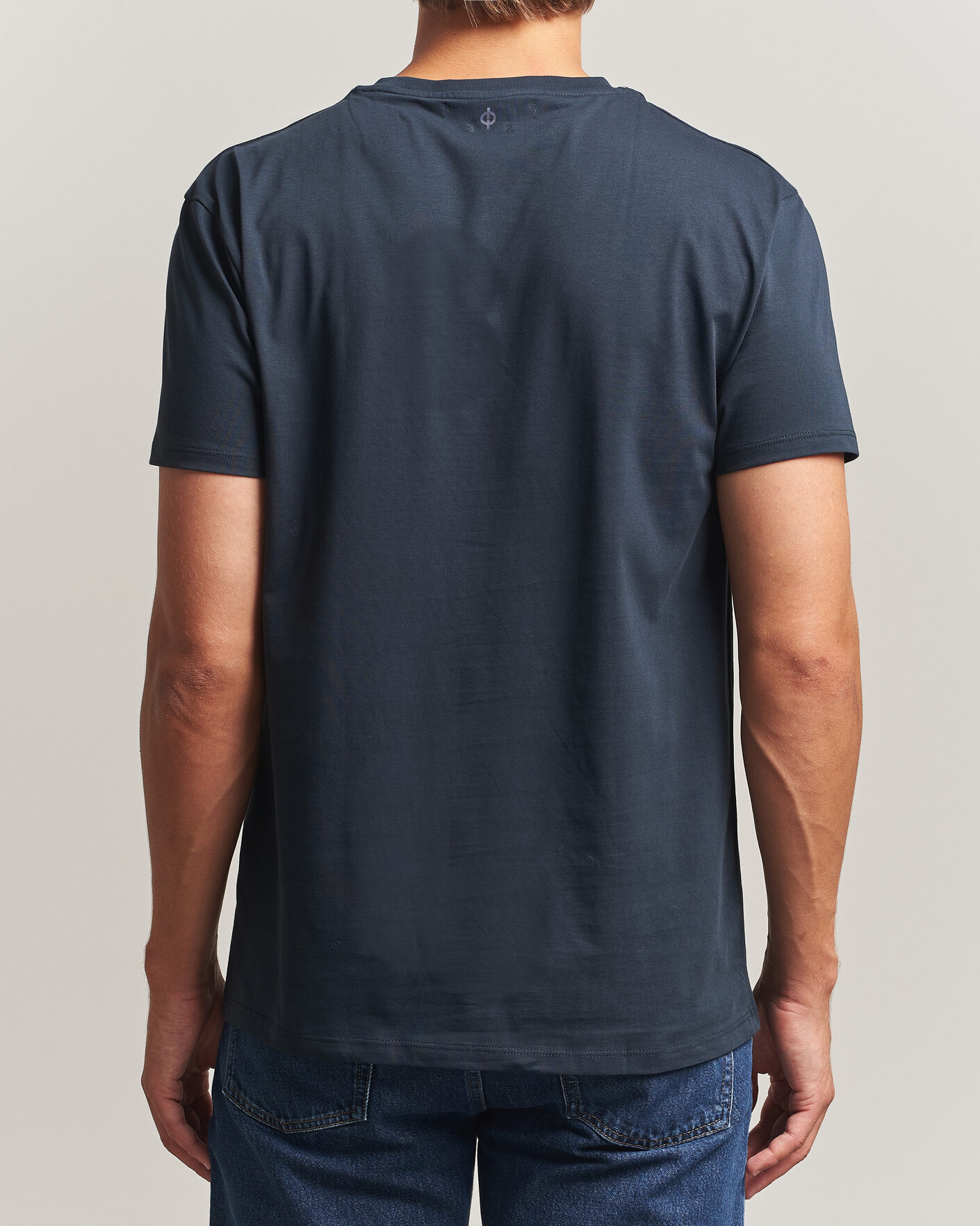 Herren | T-Shirts | Samsøe Samsøe | Kronos Cotton T-Shirt Salute Navy