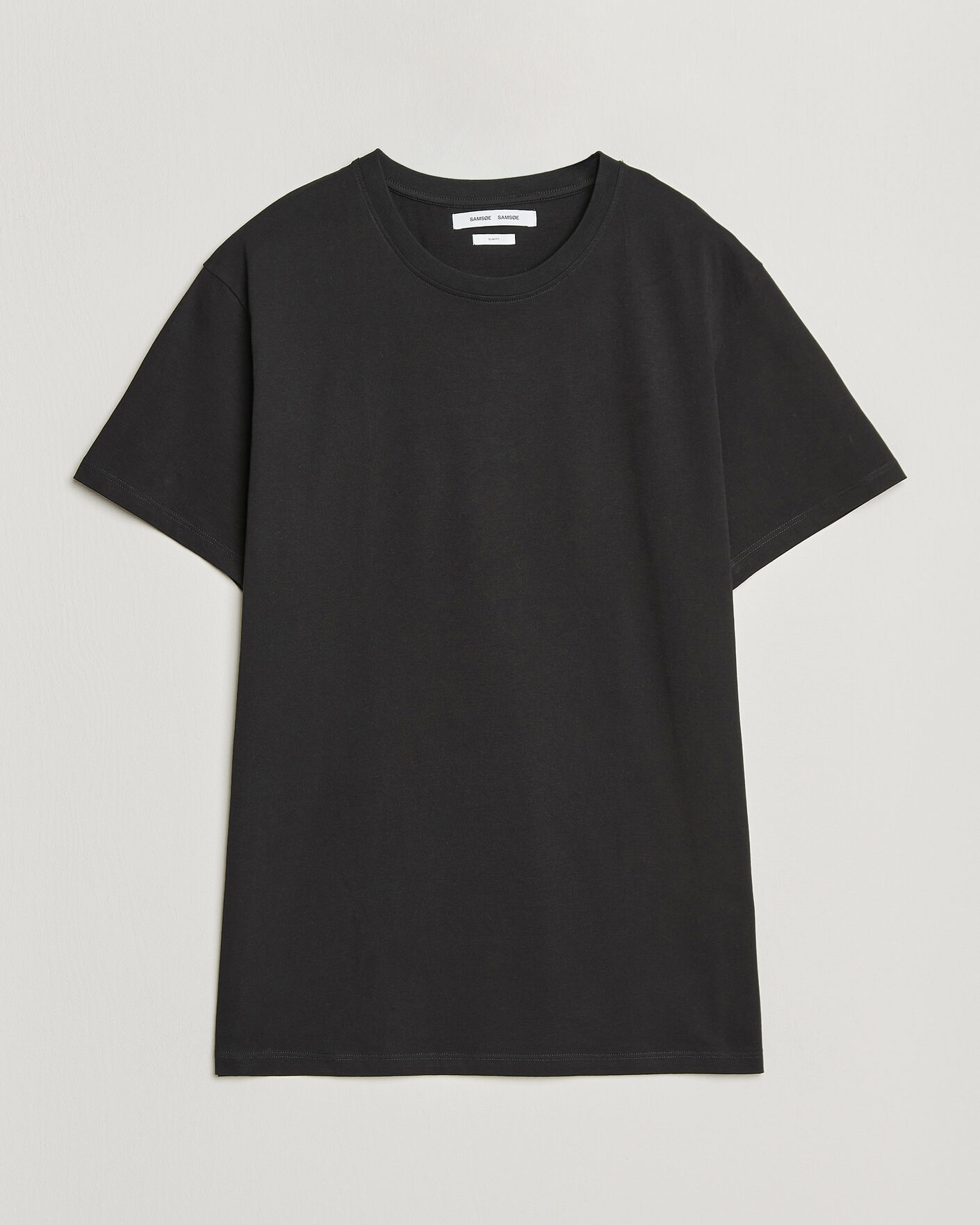 Herren | T-Shirts | Samsøe Samsøe | Kronos Cotton T-Shirt Black