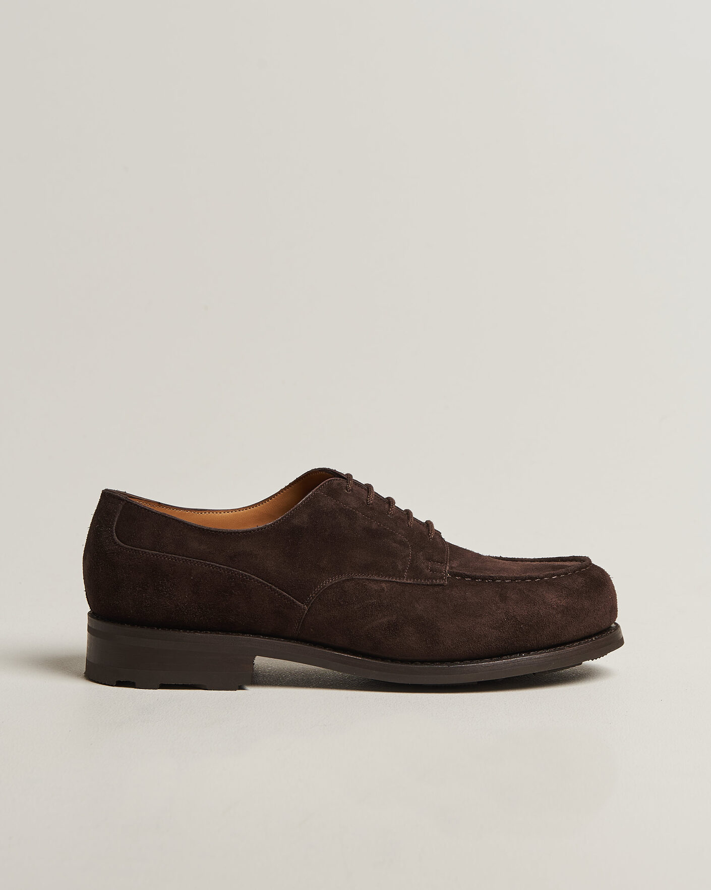 Herren | Derby | J.M. Weston | Golf Derby Dark Brown Suede