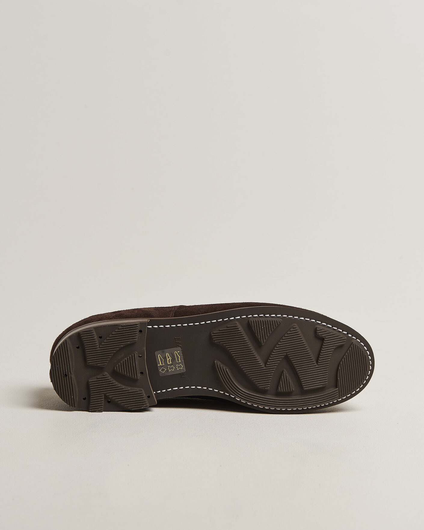 Herren | Derby | J.M. Weston | Golf Derby Dark Brown Suede