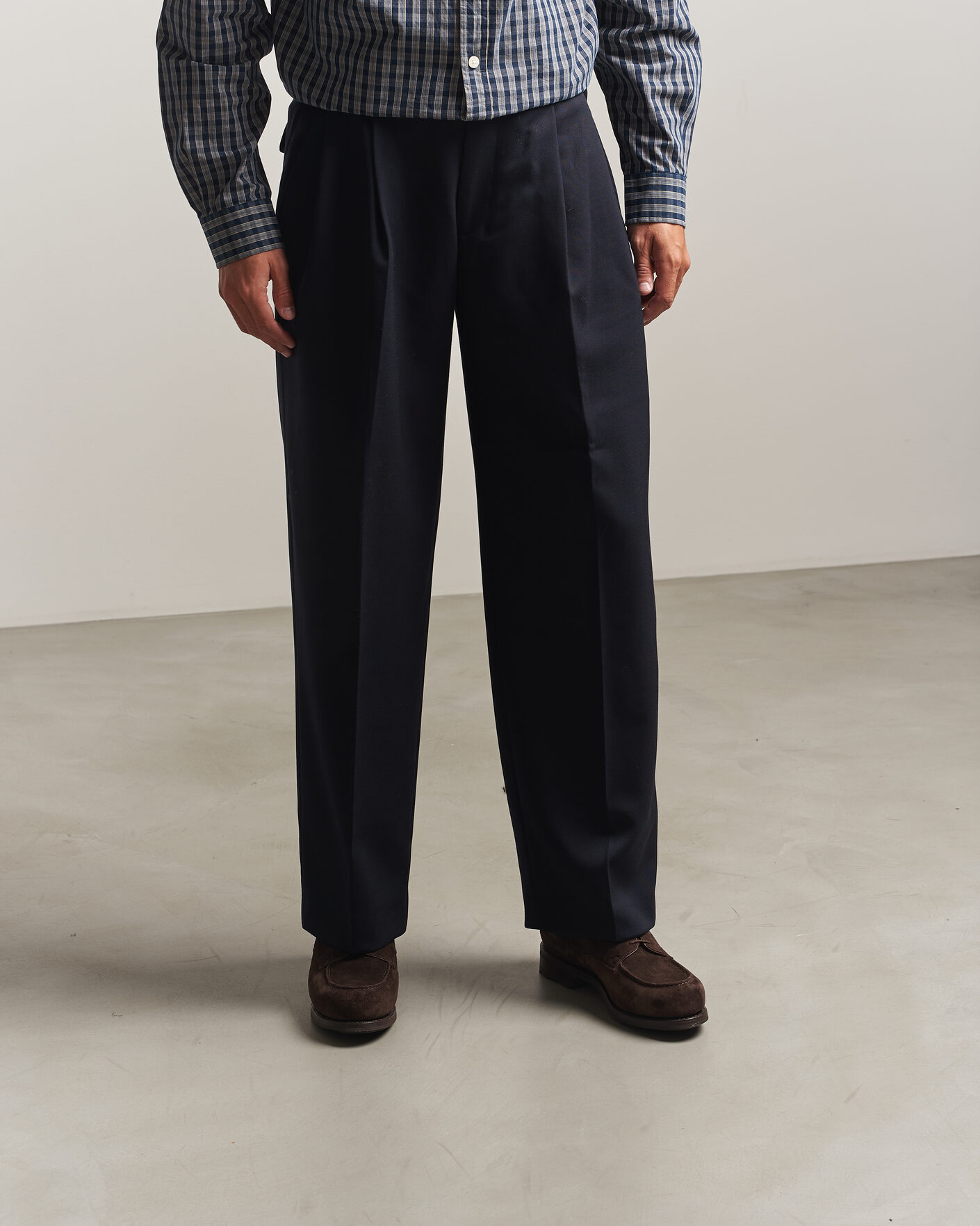 Herren | Derby | J.M. Weston | Golf Derby Dark Brown Suede