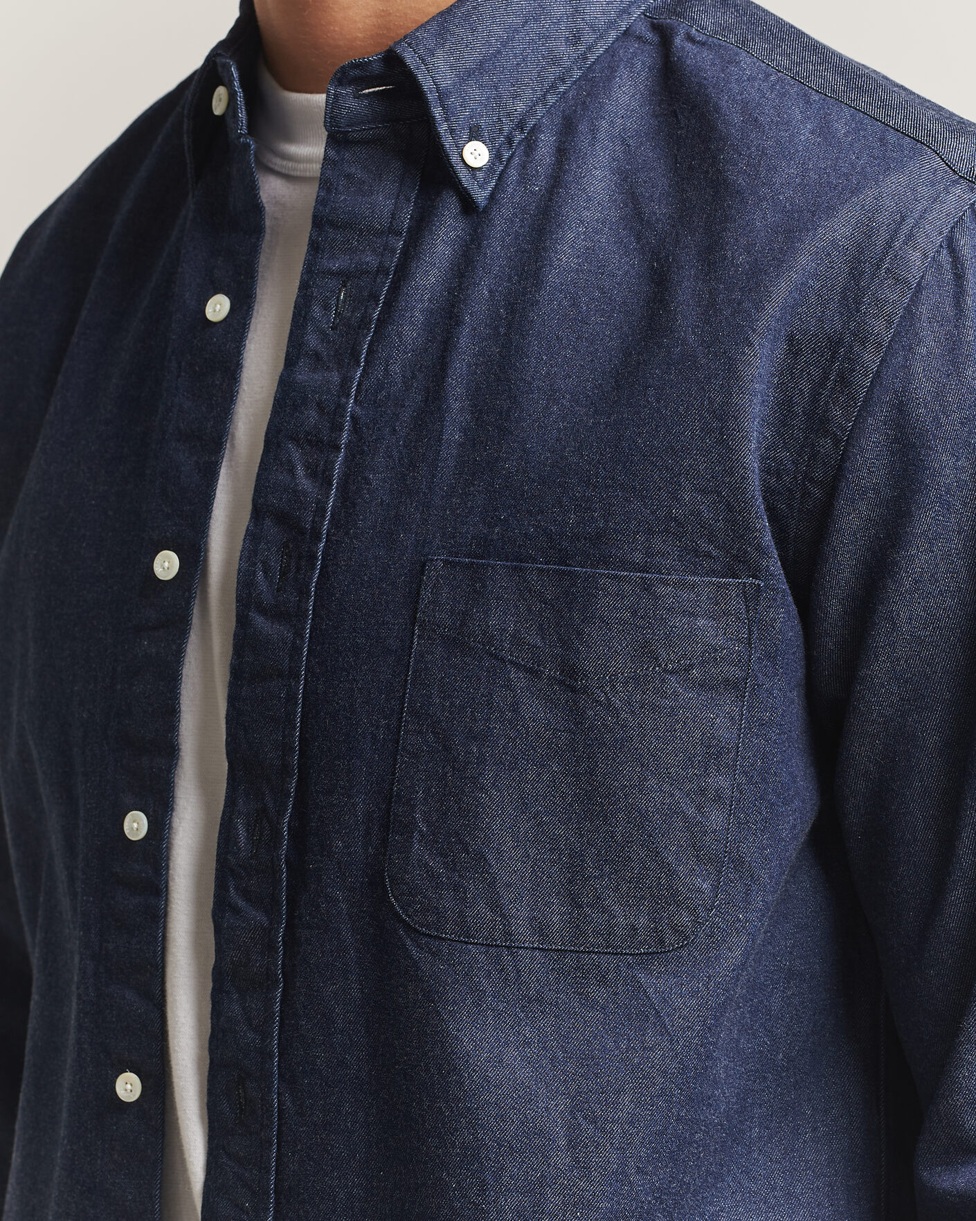 Herren | Hemden | BEAMS PLUS | Denim Button Down Shirt Indigo