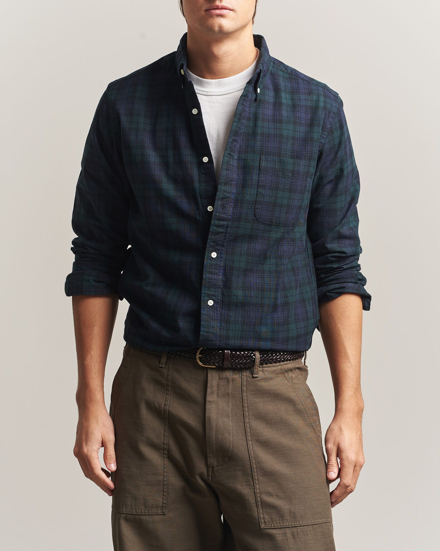 Herren | Hemden | BEAMS PLUS | Button Down Shirt Black Watch