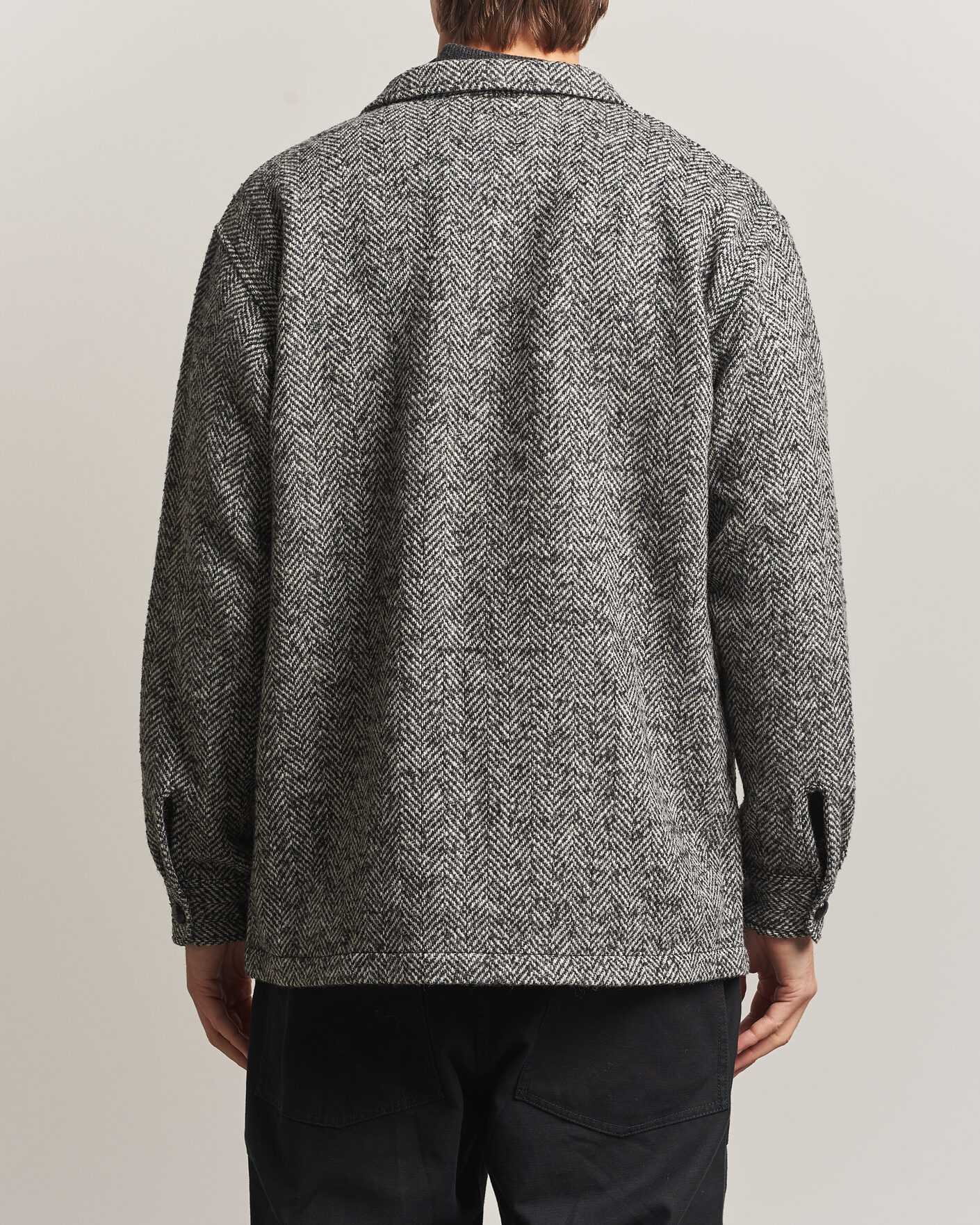 Herren | Jacken | BEAMS PLUS | Wool Herringbone Jacket Grey