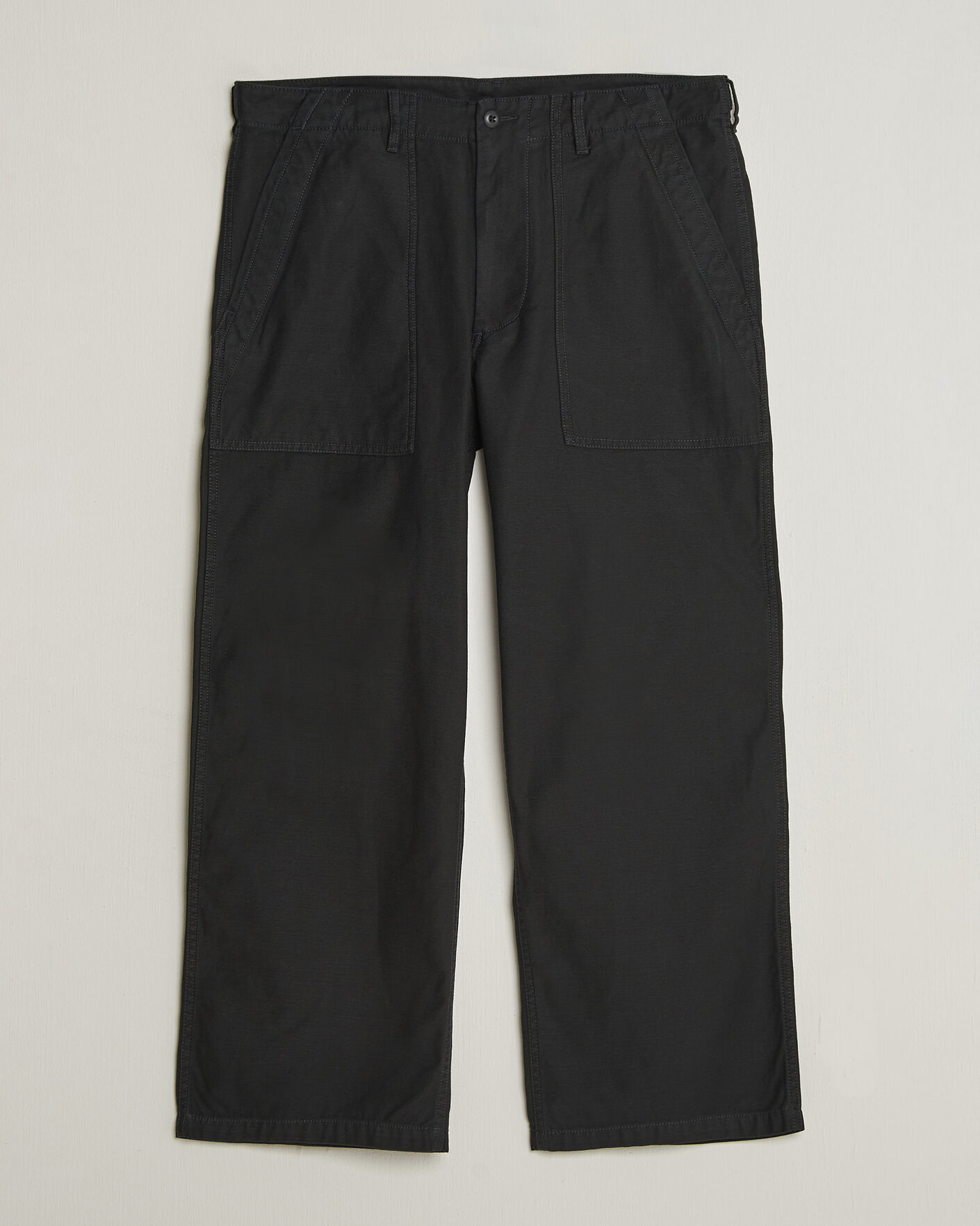 Herren | Hosen | BEAMS PLUS | MIL Utility Sateen Trousers Black