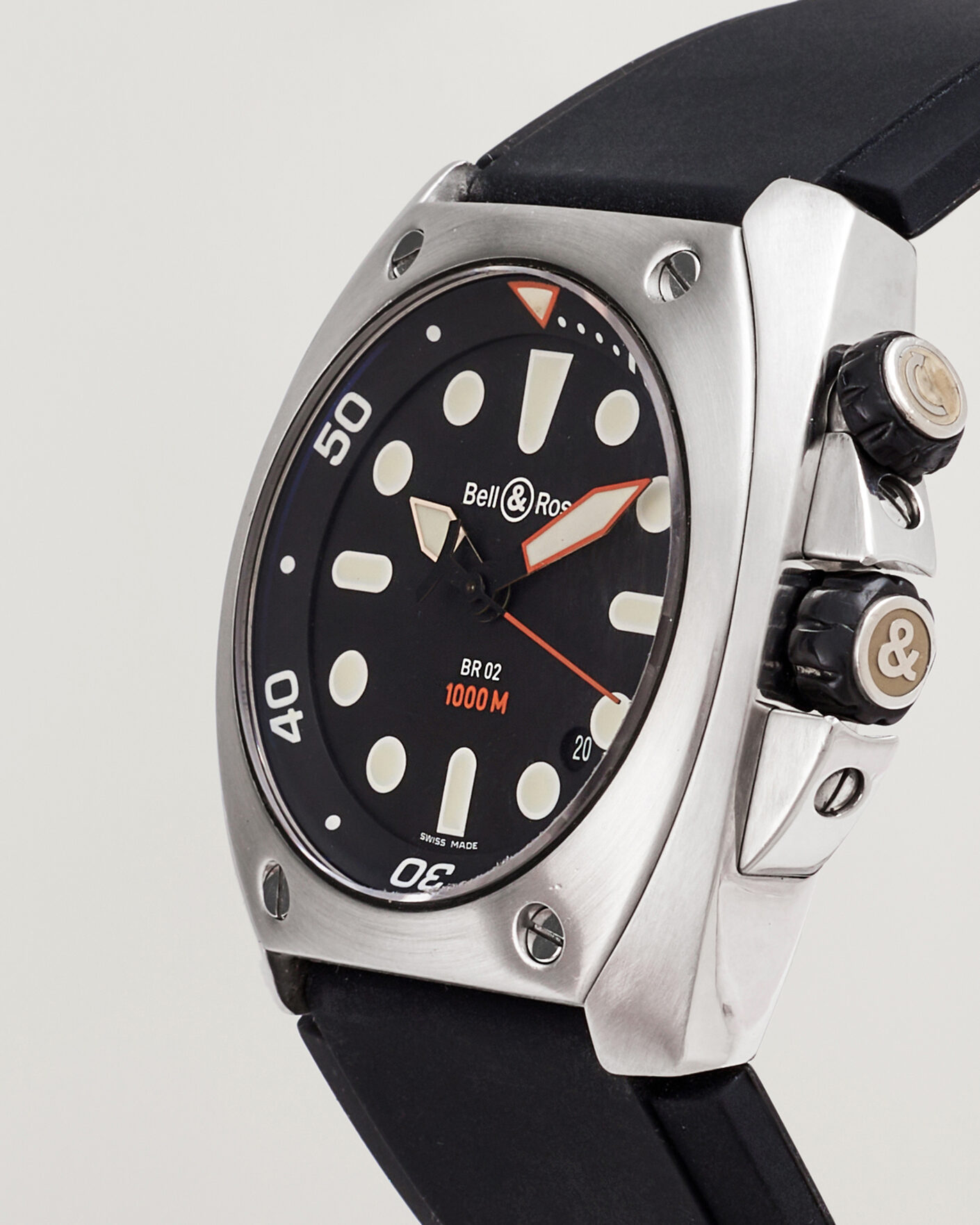 Herren | Pre-Owned & Vintage Watches | Bell & Ross Pre-Owned | BR02-20 Steel