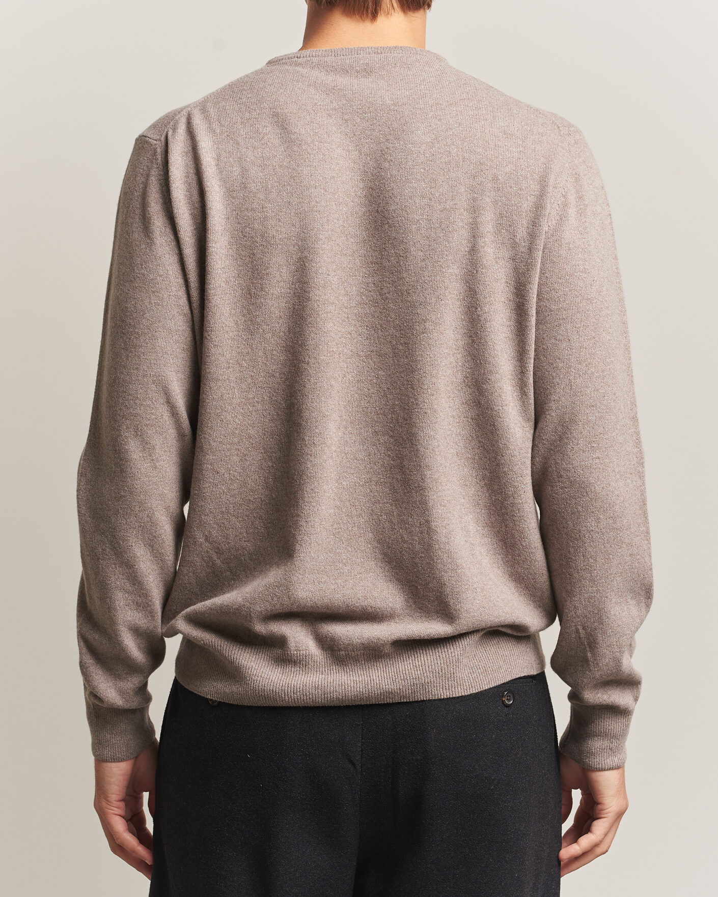 Herren | Pullover | Morgano | Wool/Cashmere Crewneck Walnut