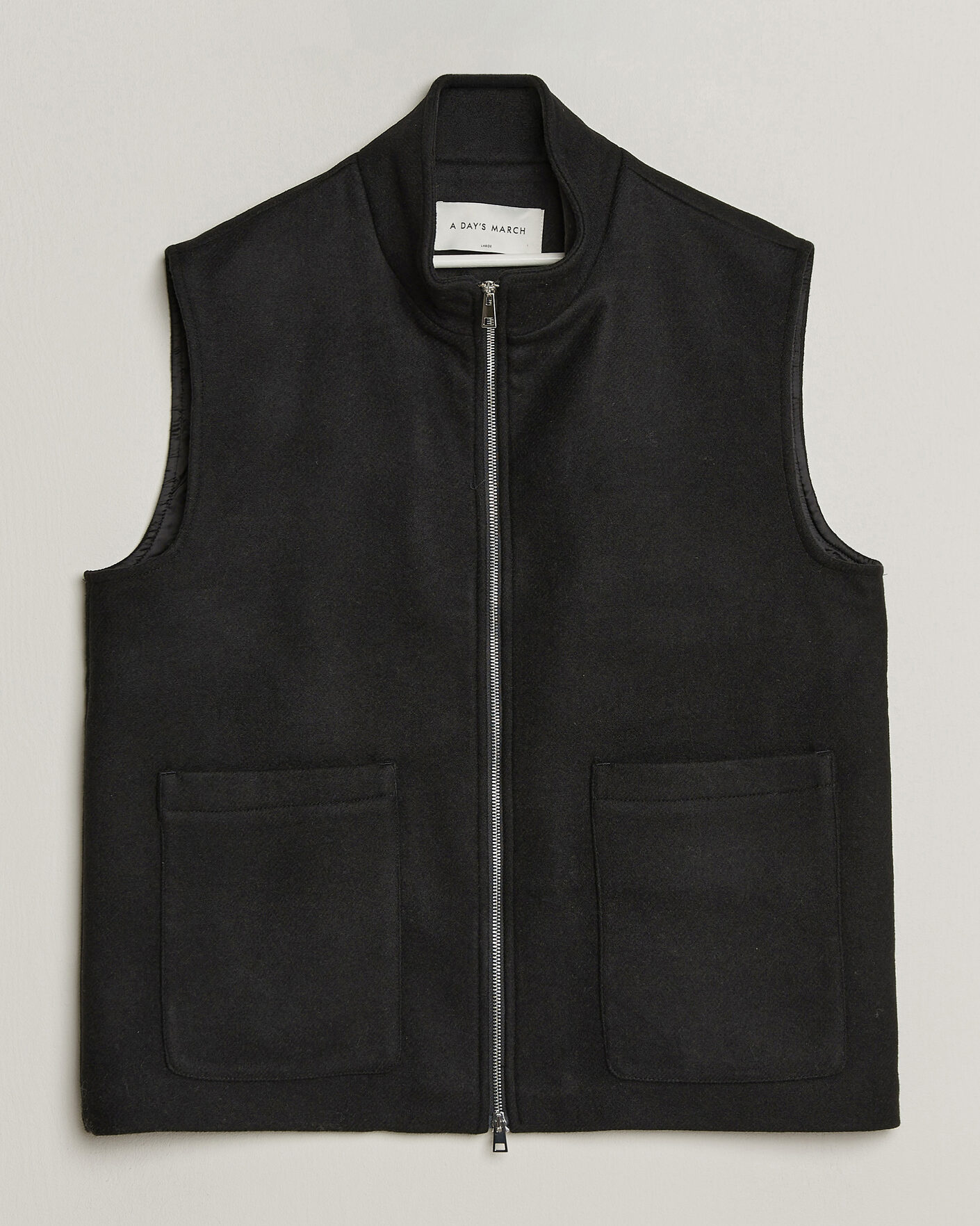 Herren | Westen | A Day's March | Canora Lined Wool Vest Black