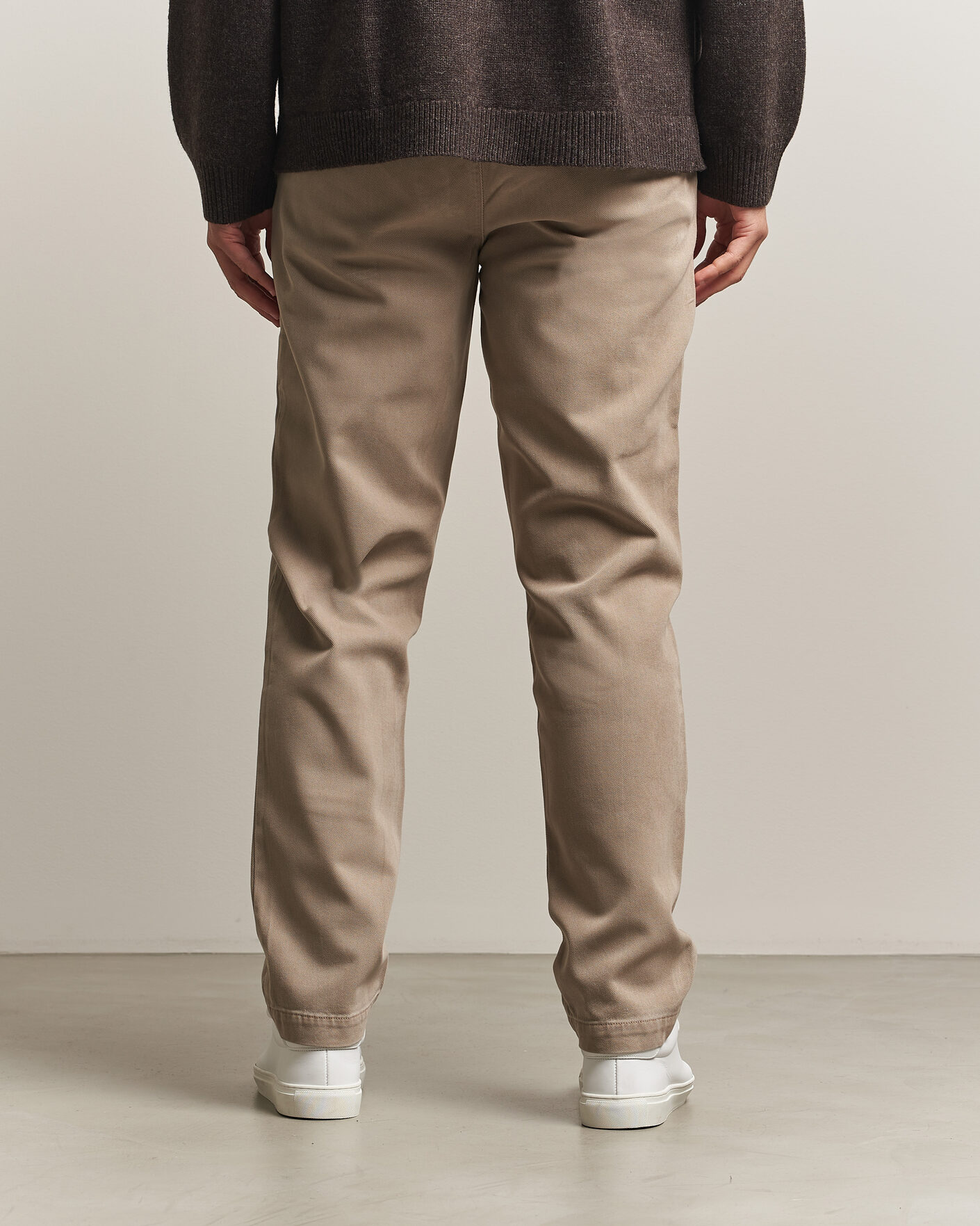 Herren | Hosen | A Day's March | Miller Cotton/Lyocell Trousers Greige