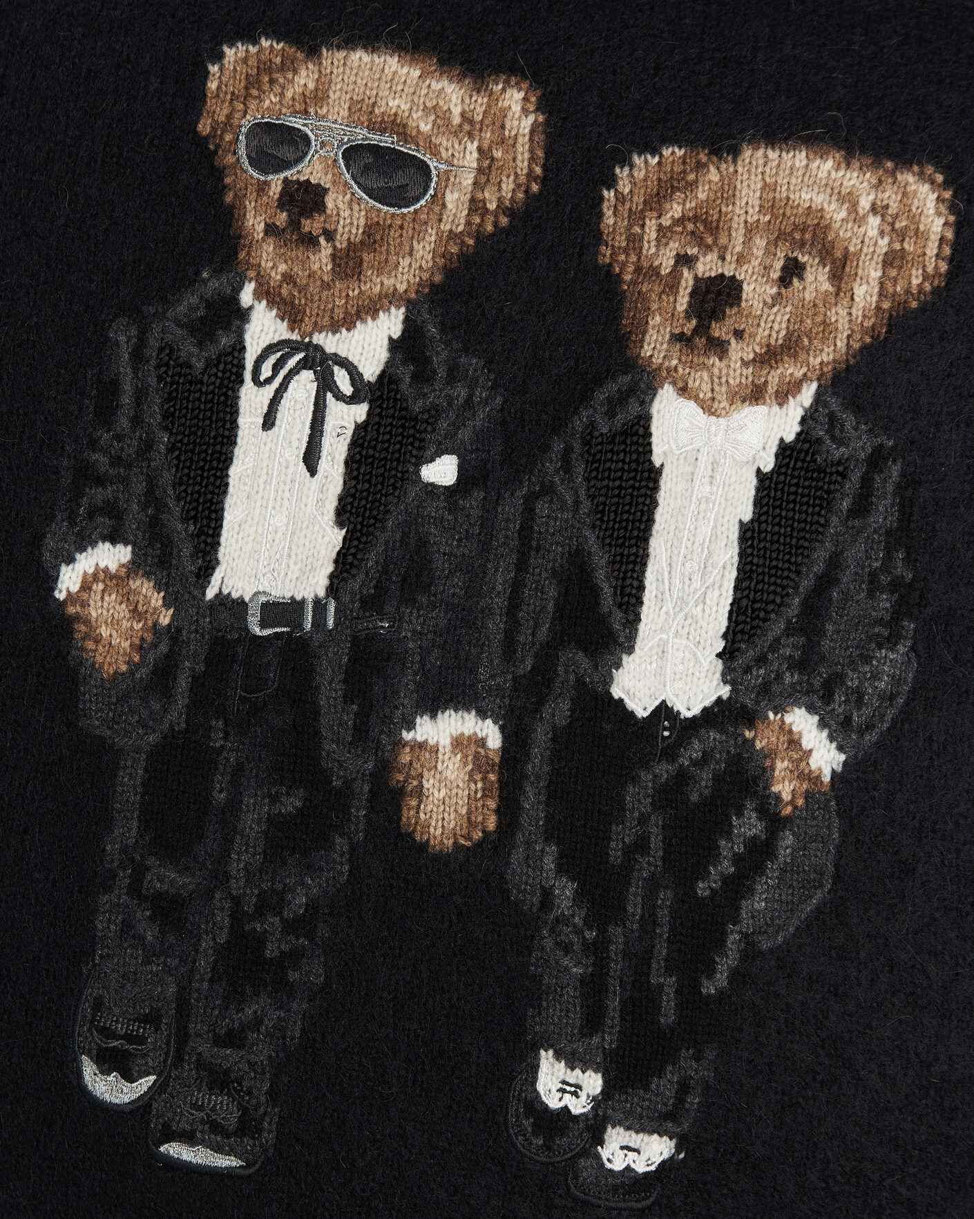 Herren | Für das Zuhause | Ralph Lauren Home | Ralph & Ricky Bear Wool/Alpaca Pillow Black