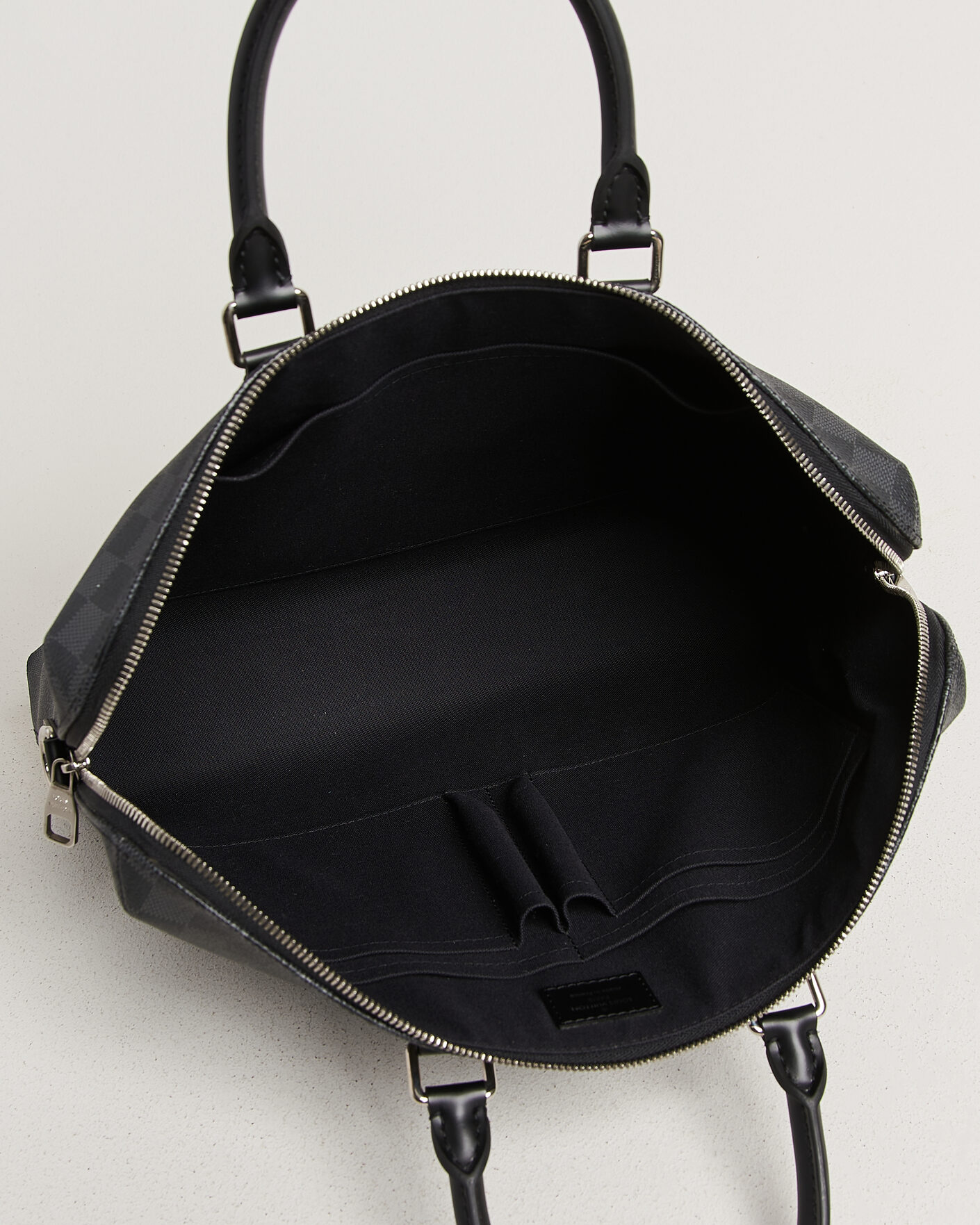 Herren | Pre-Owned & Vintage Bags | Louis Vuitton Pre-Owned | Porte Documents Bag Damier Graphite