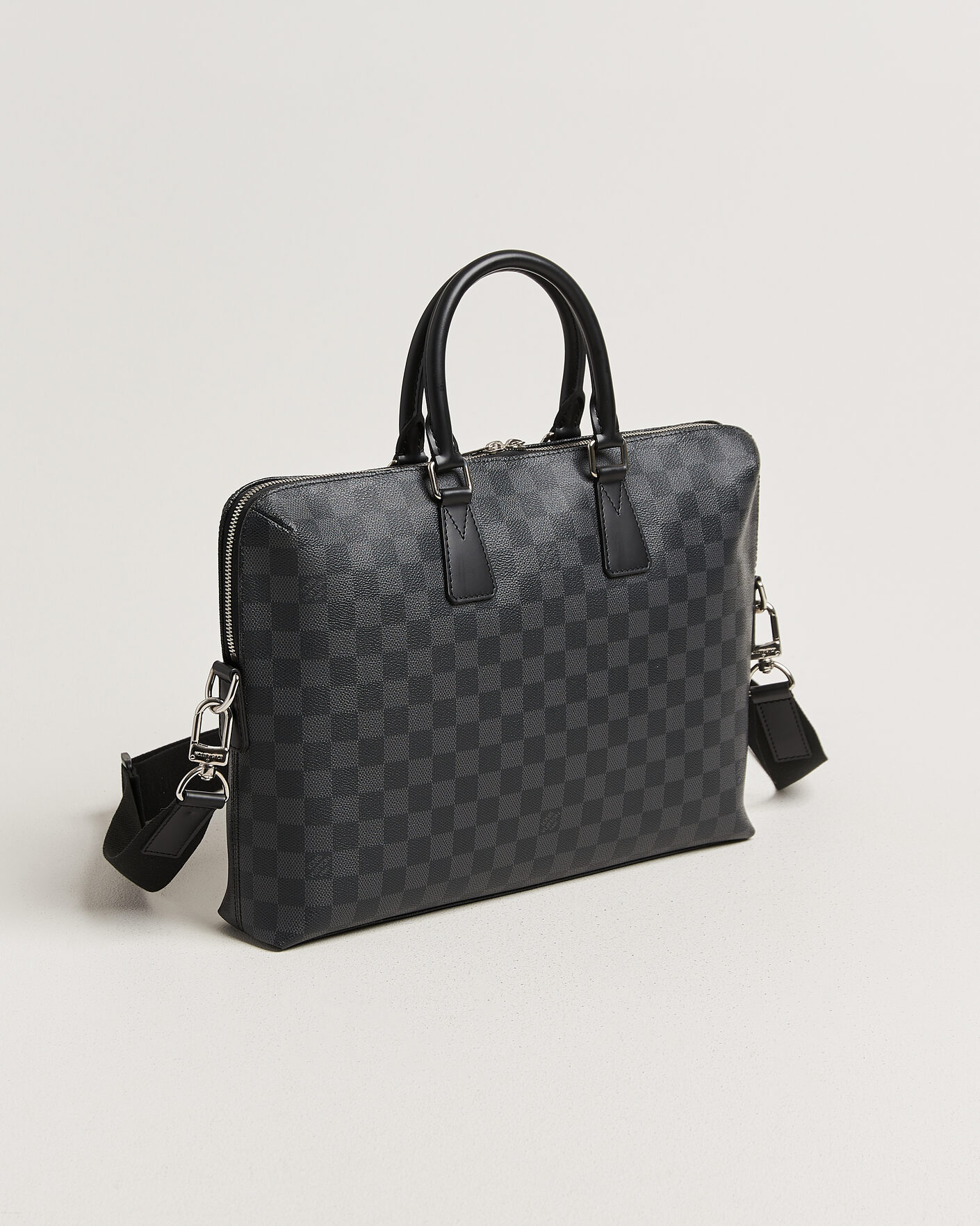 Herren | Pre-Owned & Vintage Bags | Louis Vuitton Pre-Owned | Porte Documents Bag Damier Graphite