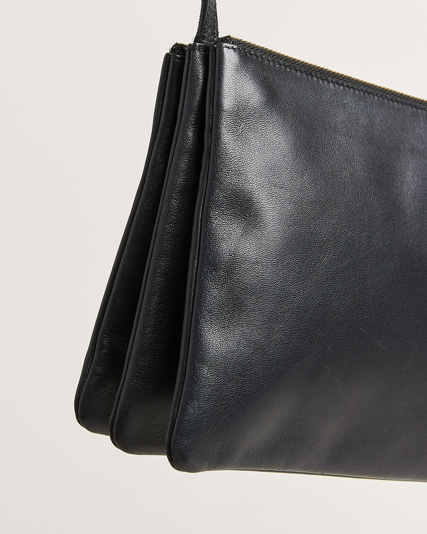 Herren | Pre-Owned & Vintage Bags | Celine Pre-Owned | Trio Bag Medium Leather Black