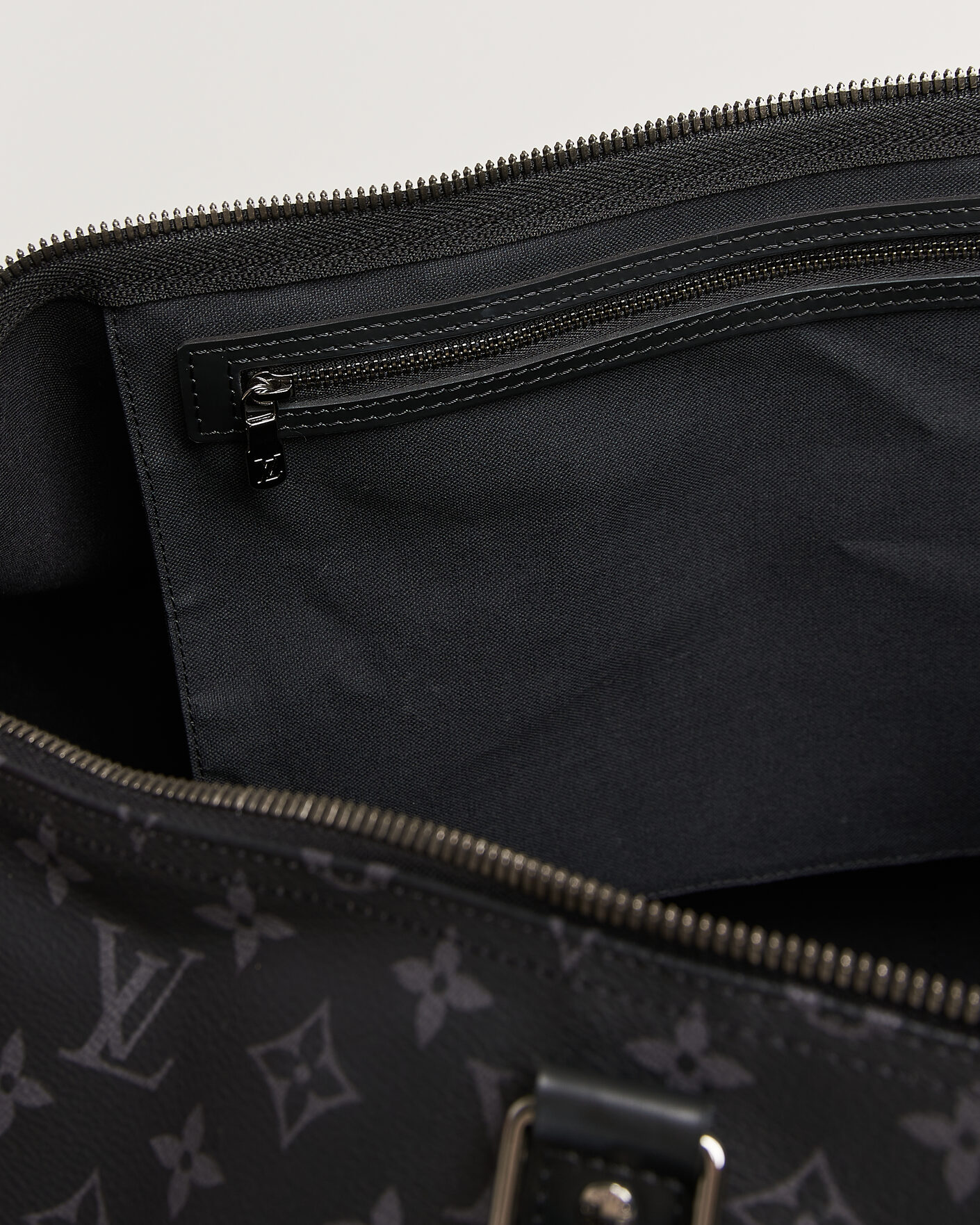 Herren | Pre-Owned & Vintage Bags | Louis Vuitton Pre-Owned | Keepall 55 Bandoulière Monogram Eclipse