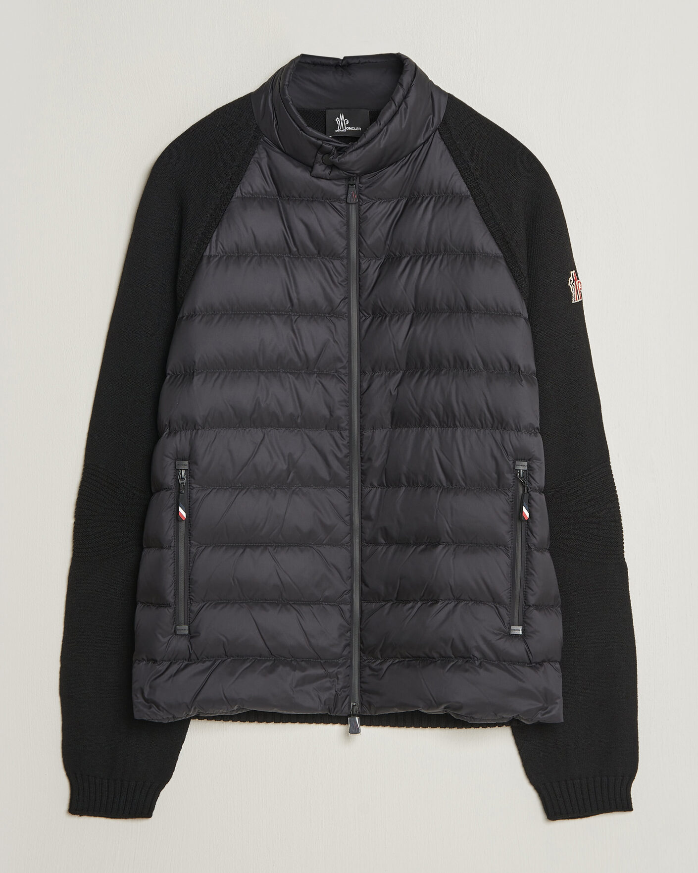 Herren | Jacken | Moncler Grenoble | Padded Hybrid Cardigan Black