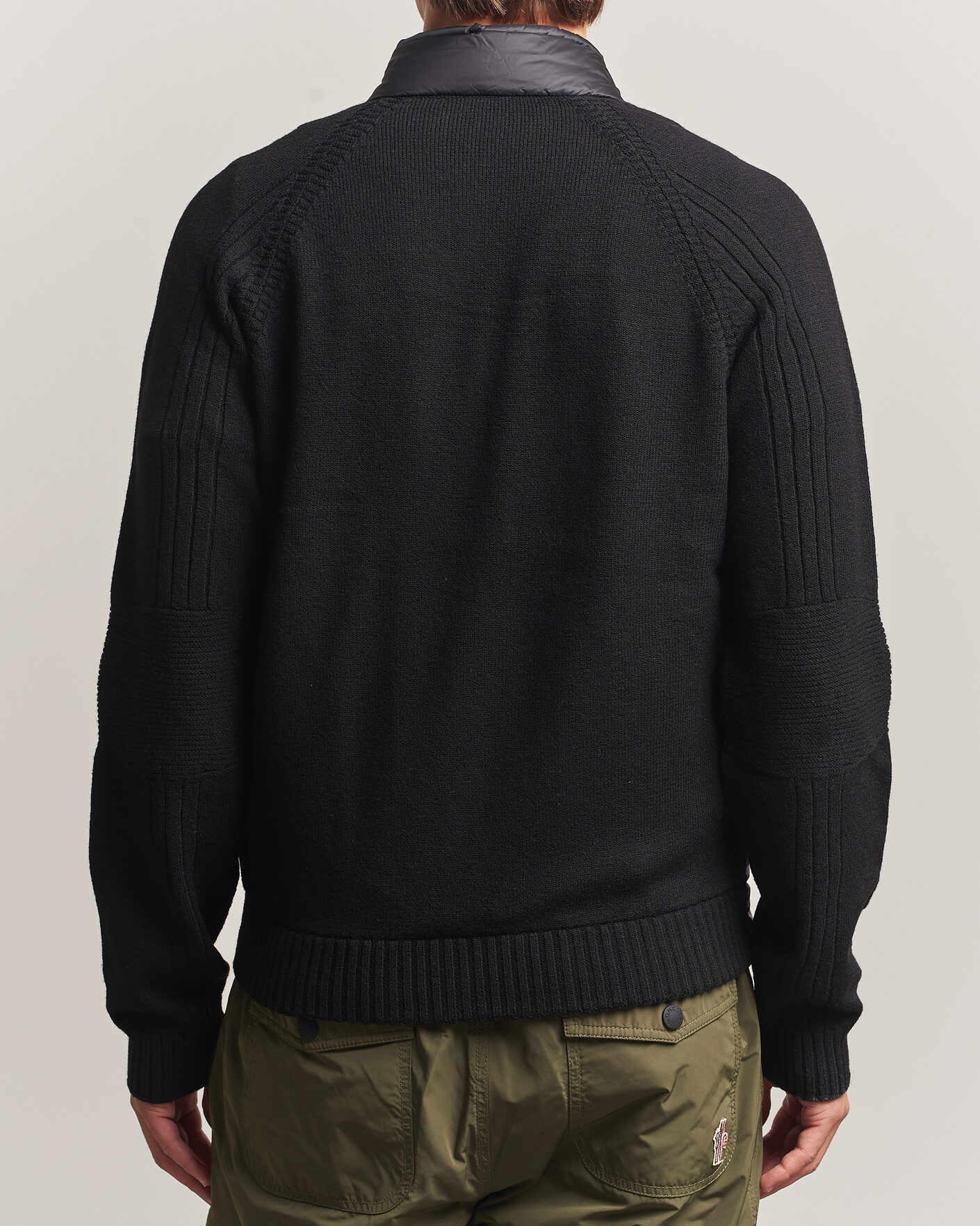 Herren | Jacken | Moncler Grenoble | Padded Hybrid Cardigan Black