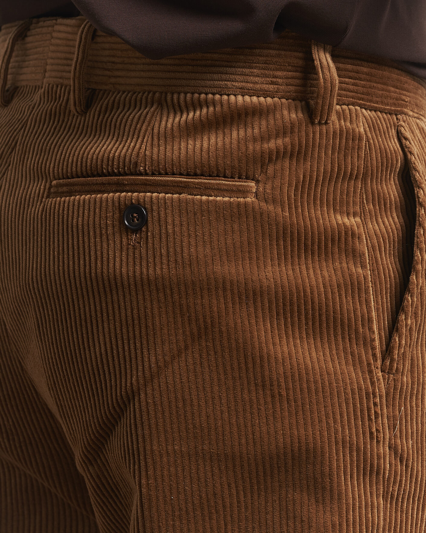 Herren | Hosen | Filippa K | Julian Corduroy Chino Trousers Tobacco