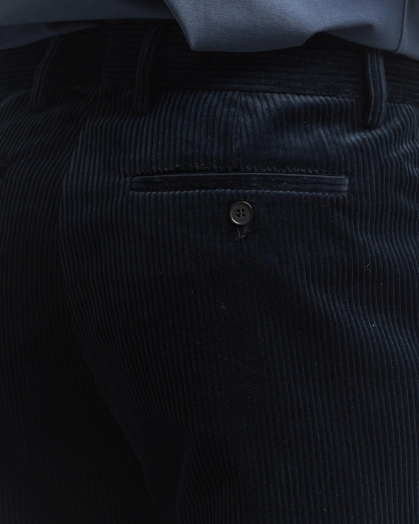 Herren | Hosen | Filippa K | Julian Corduroy Chino Trousers Dark Navy