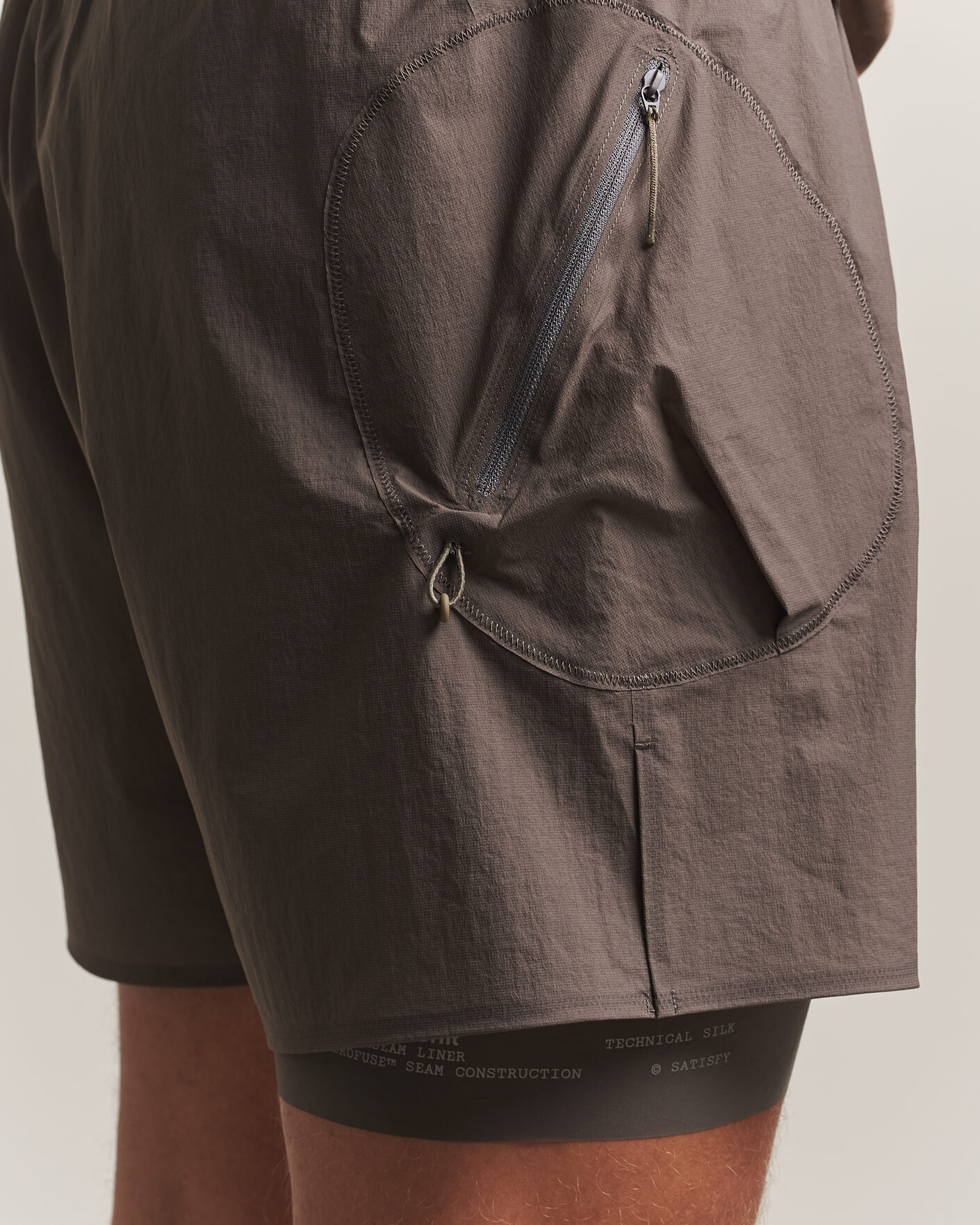 Herren | Shorts | Satisfy | Rippy Cordura 5 Inch Shorts Subterranean