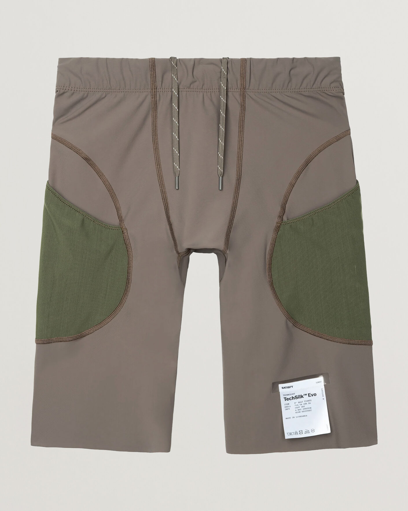 Herren | Shorts | Satisfy | TechSilk Evo 9 Inch Half Tights Dark Natural
