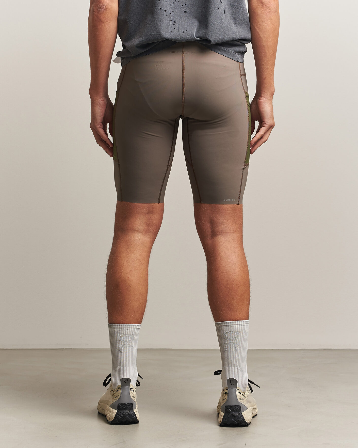 Herren | Shorts | Satisfy | TechSilk Evo 9 Inch Half Tights Dark Natural