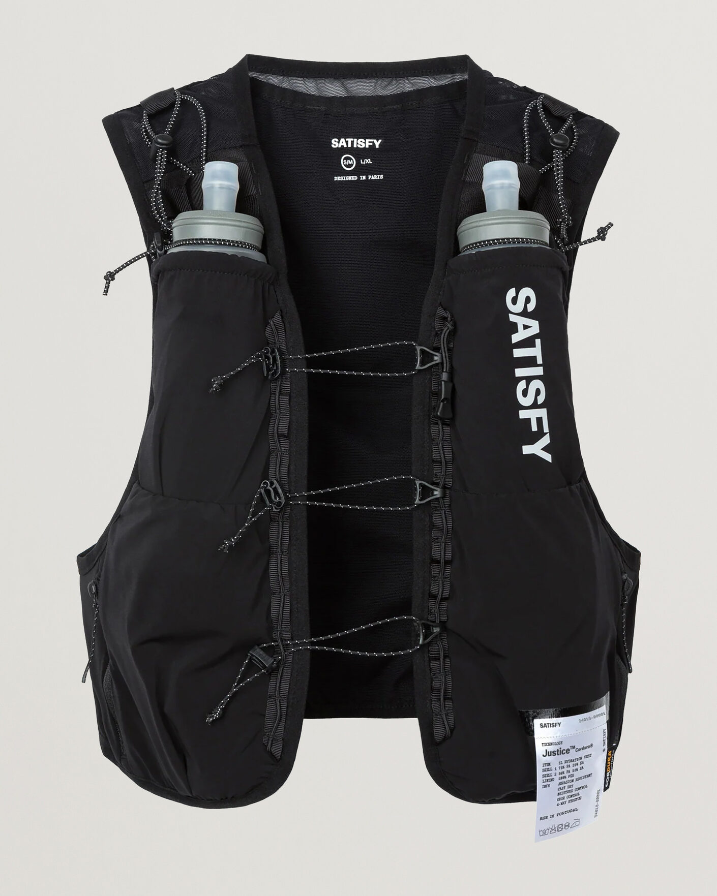 Herren | Funktions-Accessoires | Satisfy | TechSilk Drift Cordura 5L Hydration Vest Black