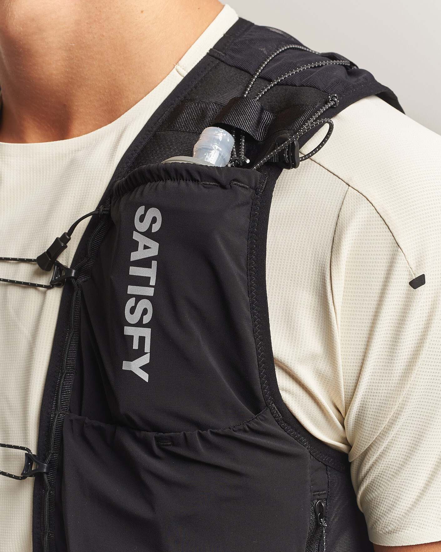 Herren | Funktions-Accessoires | Satisfy | TechSilk Drift Cordura 5L Hydration Vest Black