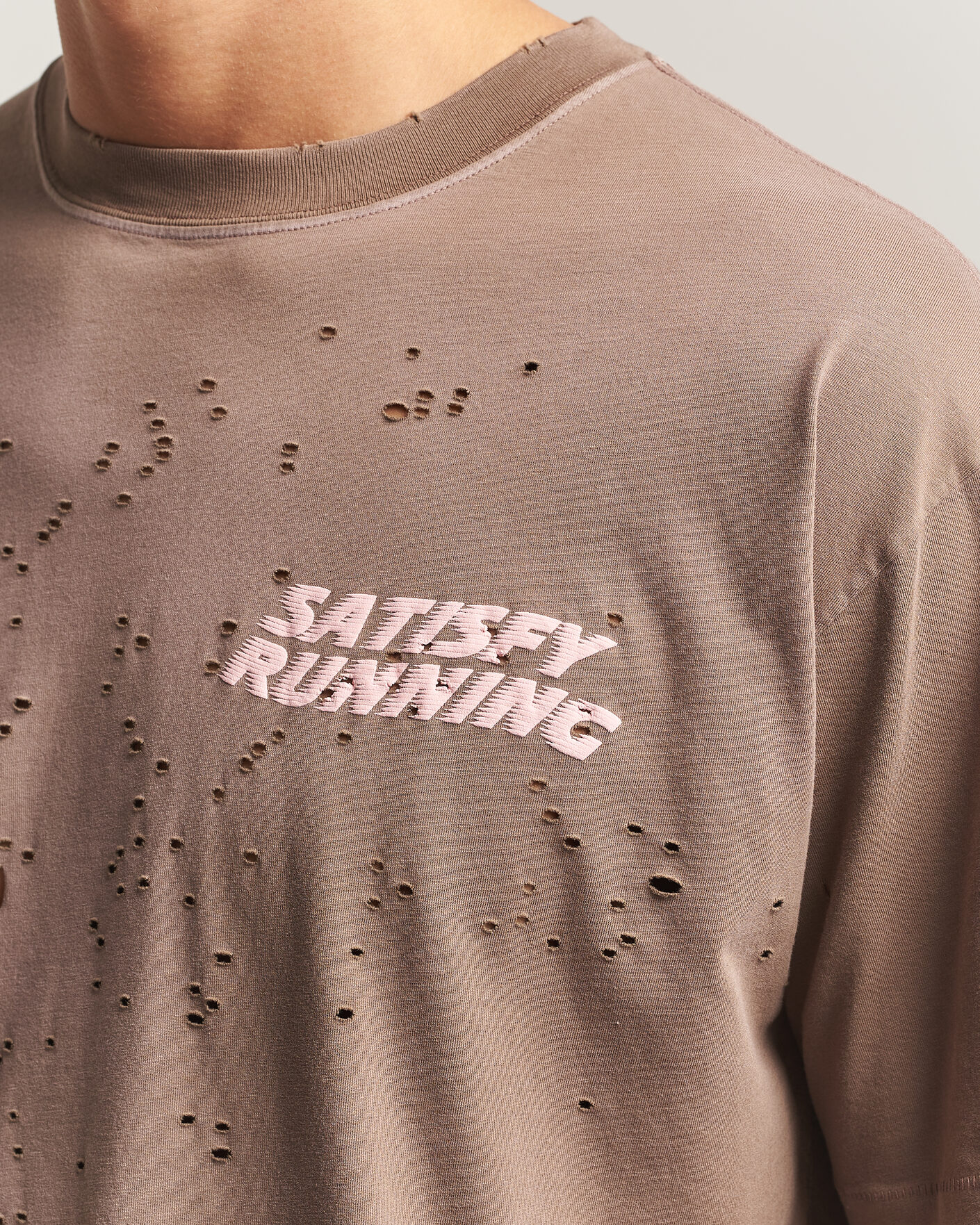 Herren | T-Shirts | Satisfy | MothTech T-Shirt Sun Bleached Rain Drum