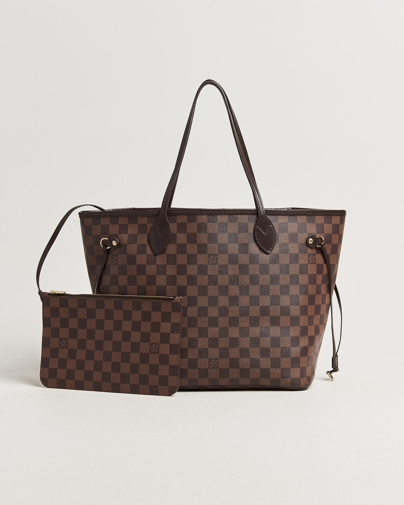 Herren | Pre-Owned & Vintage Bags | Louis Vuitton Pre-Owned | Neverfull MM Damier Ebene
