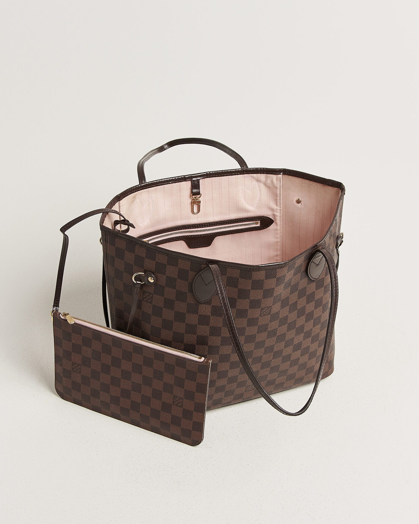 Herren | Pre-Owned & Vintage Bags | Louis Vuitton Pre-Owned | Neverfull MM Damier Ebene