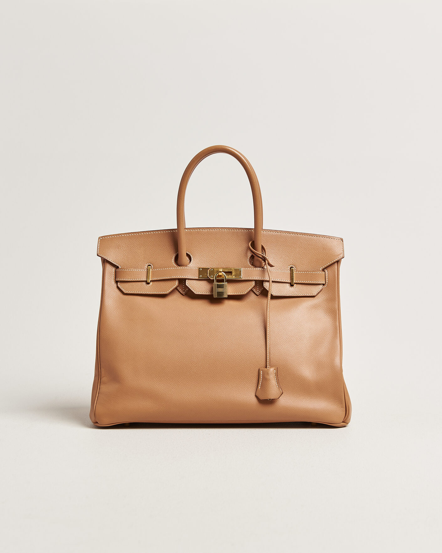 Herren | Pre-Owned & Vintage Bags | Hermès Pre-Owned | Birkin 35 Courchevel Gold