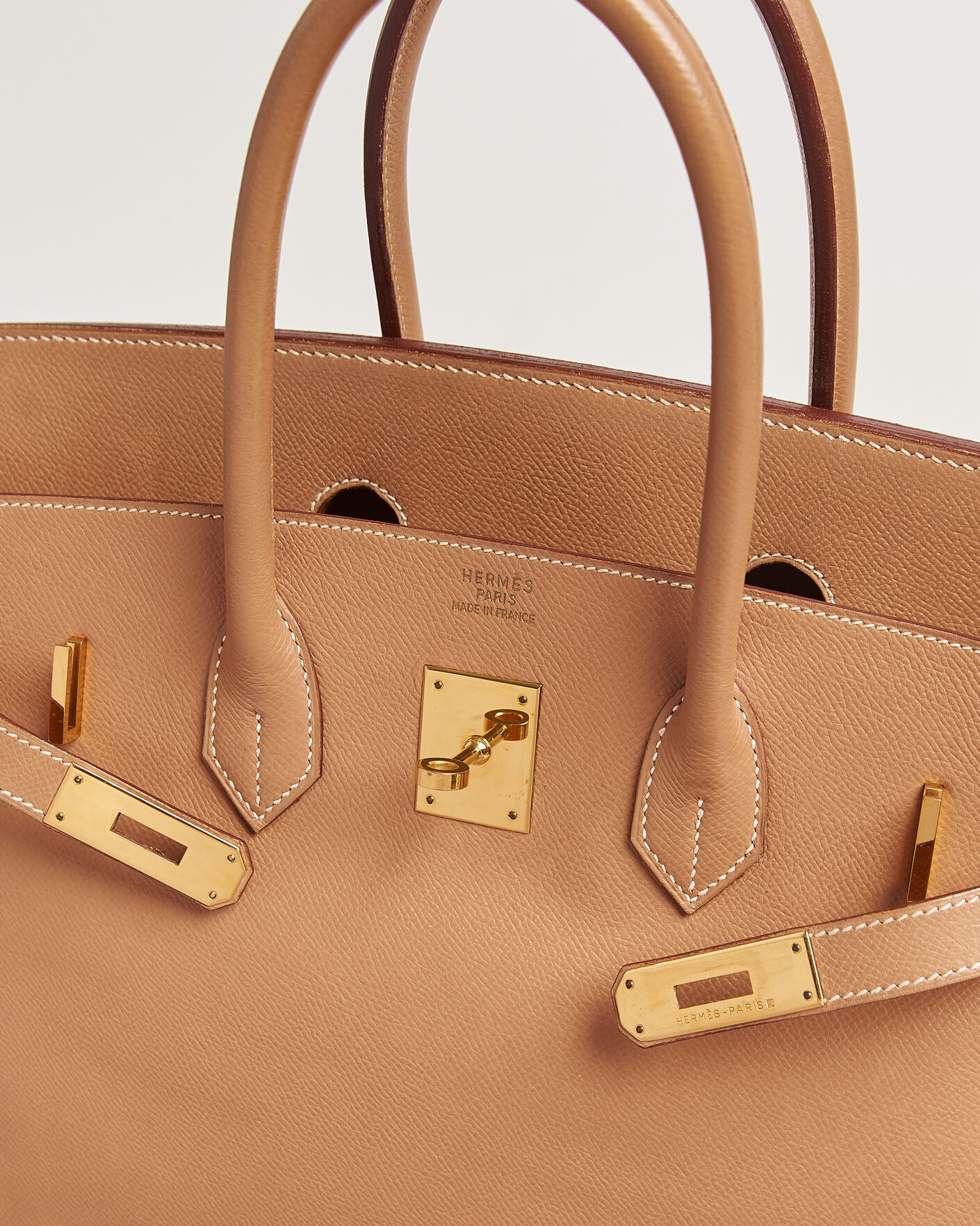 Herren | Pre-Owned & Vintage Bags | Hermès Pre-Owned | Birkin 35 Courchevel Gold