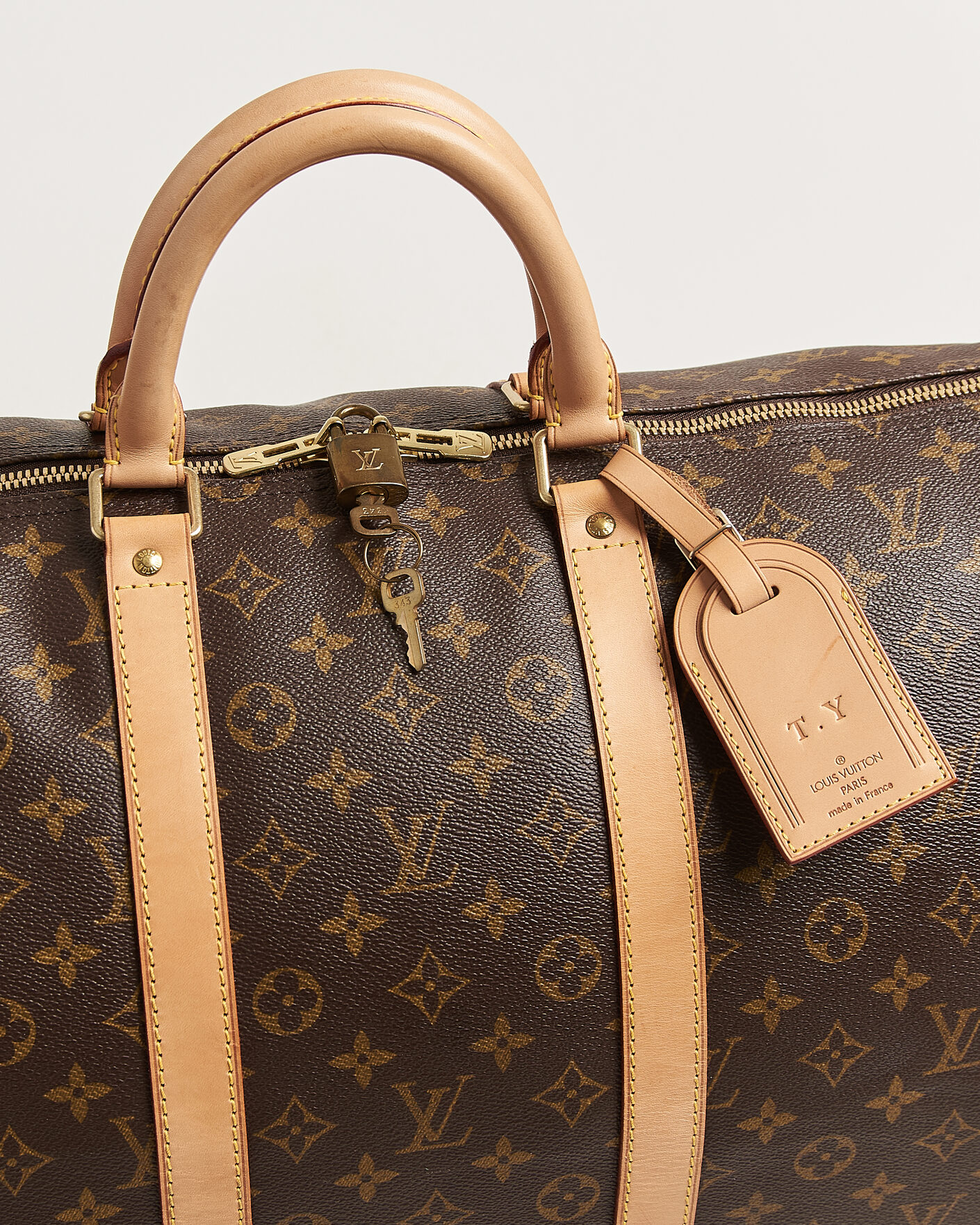 Herren | Pre-Owned & Vintage Bags | Louis Vuitton Pre-Owned | Keepall Bandouliére 55 Monogram